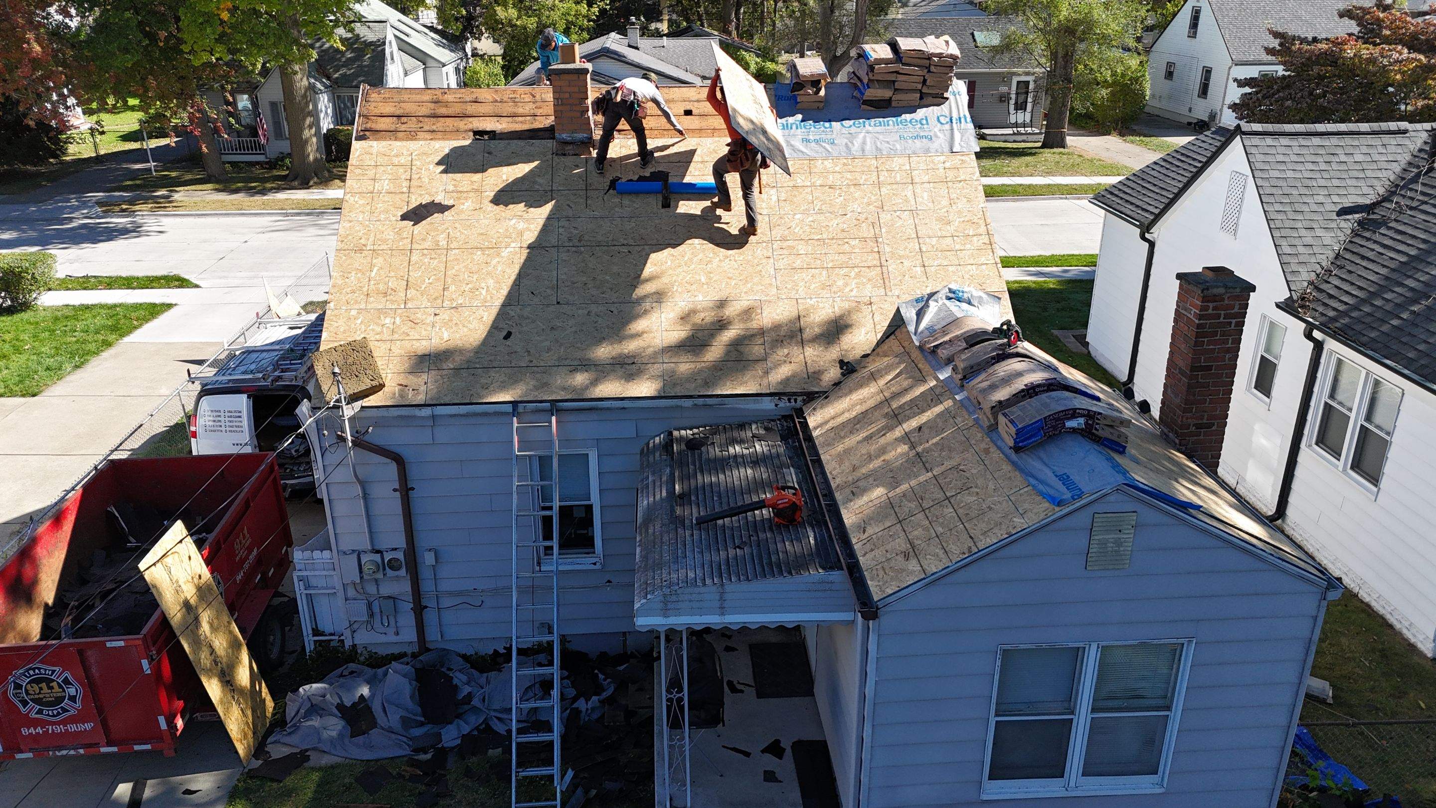 Project in Madison Heights by Eave Roofing