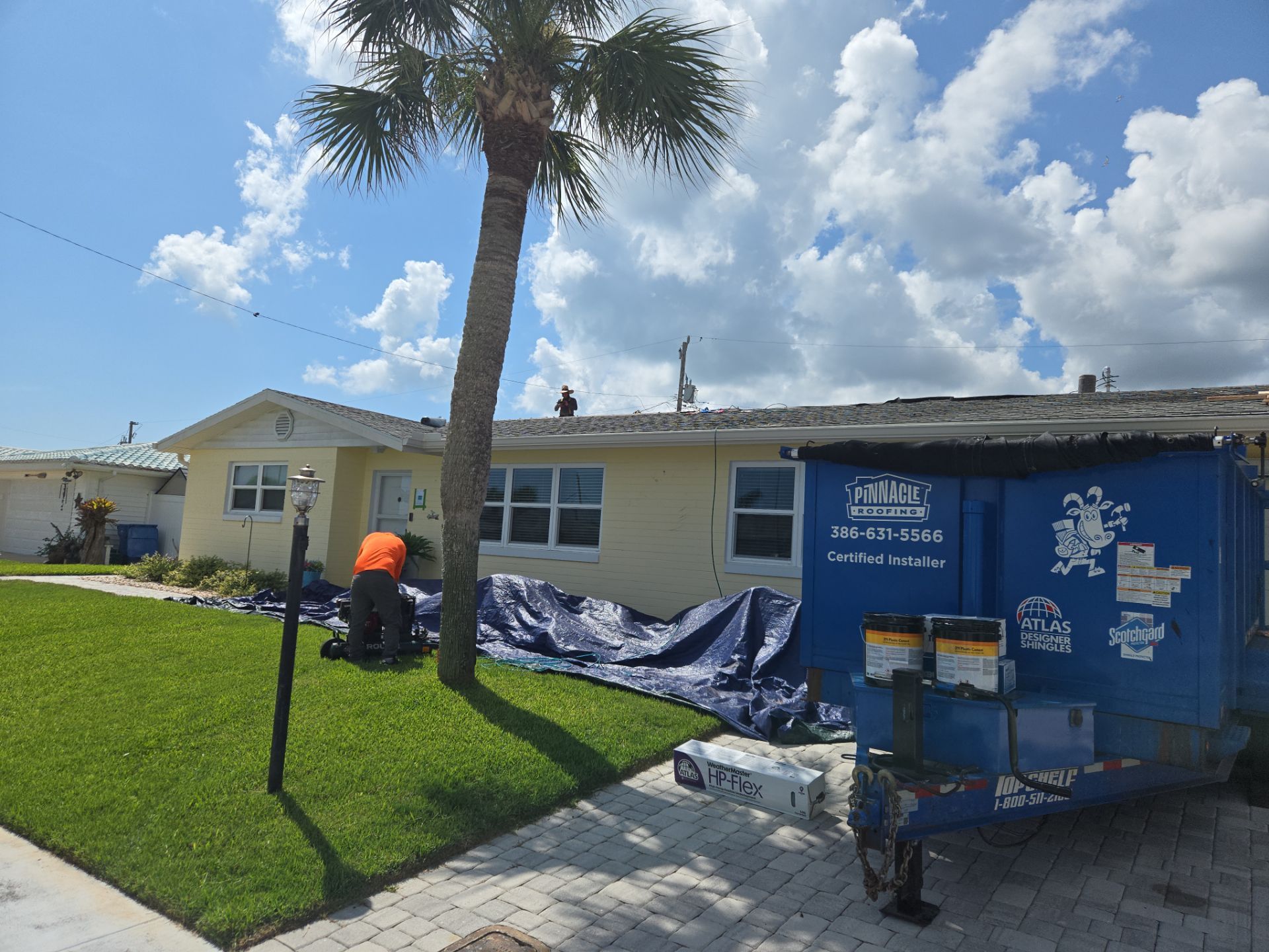 Permalock Metal Roofing System Installation in Ormond Beach by Pinnacle Roofing Group