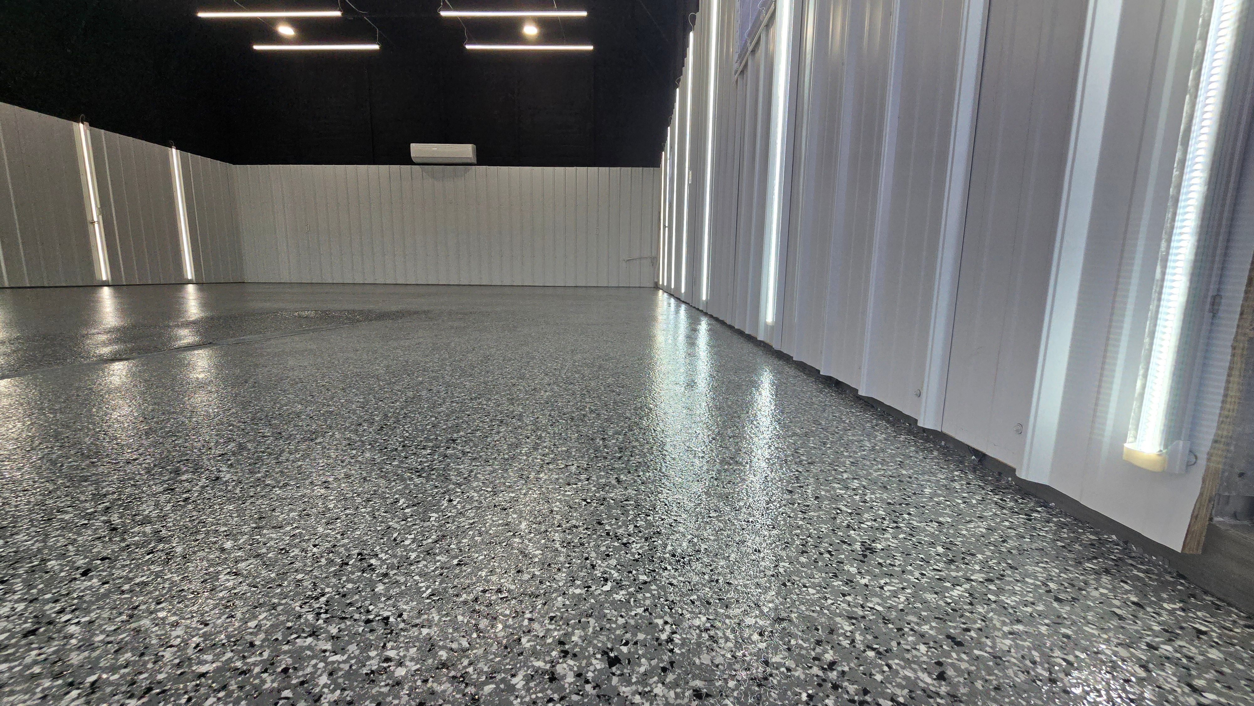 Garage using Wombat by Elite Floor Solutions