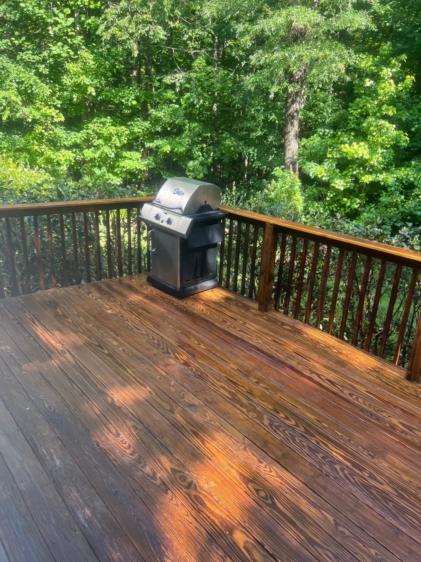 Weathered Deck using Wood Sealant by DuraSeal