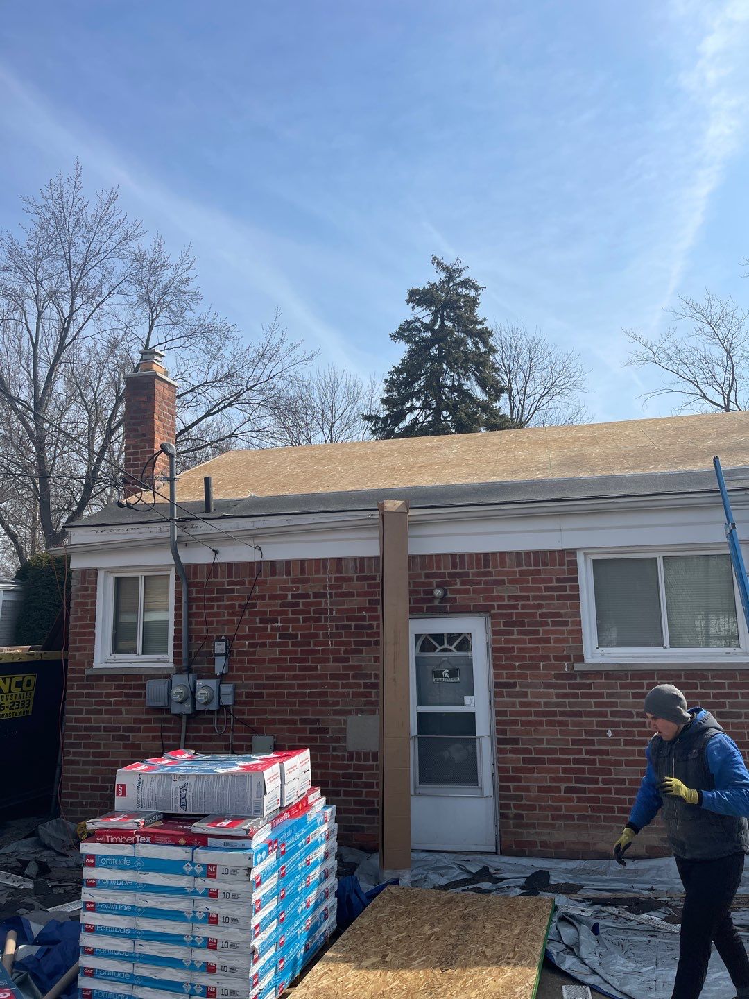 Roof Replacement using Replace Shingles on Residential roof by Smart Roof