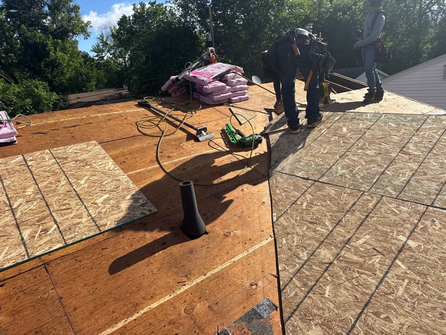 Roof Replacement using Owens Corning Tru Definitions by 180 Contractors