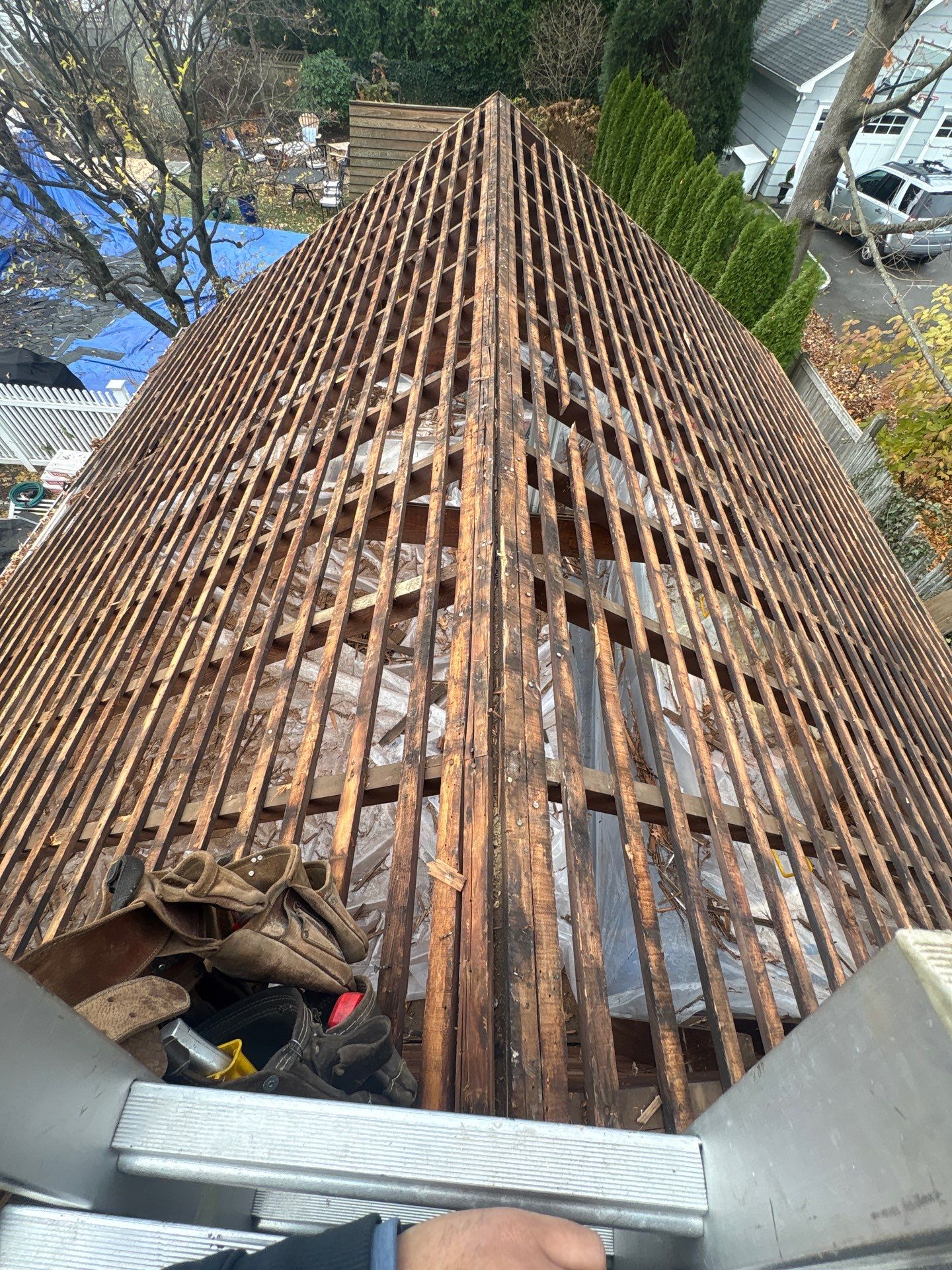 Darien, CT Asphalt, Copper Roof & Half Round Gutters  by Rinaldi Brothers