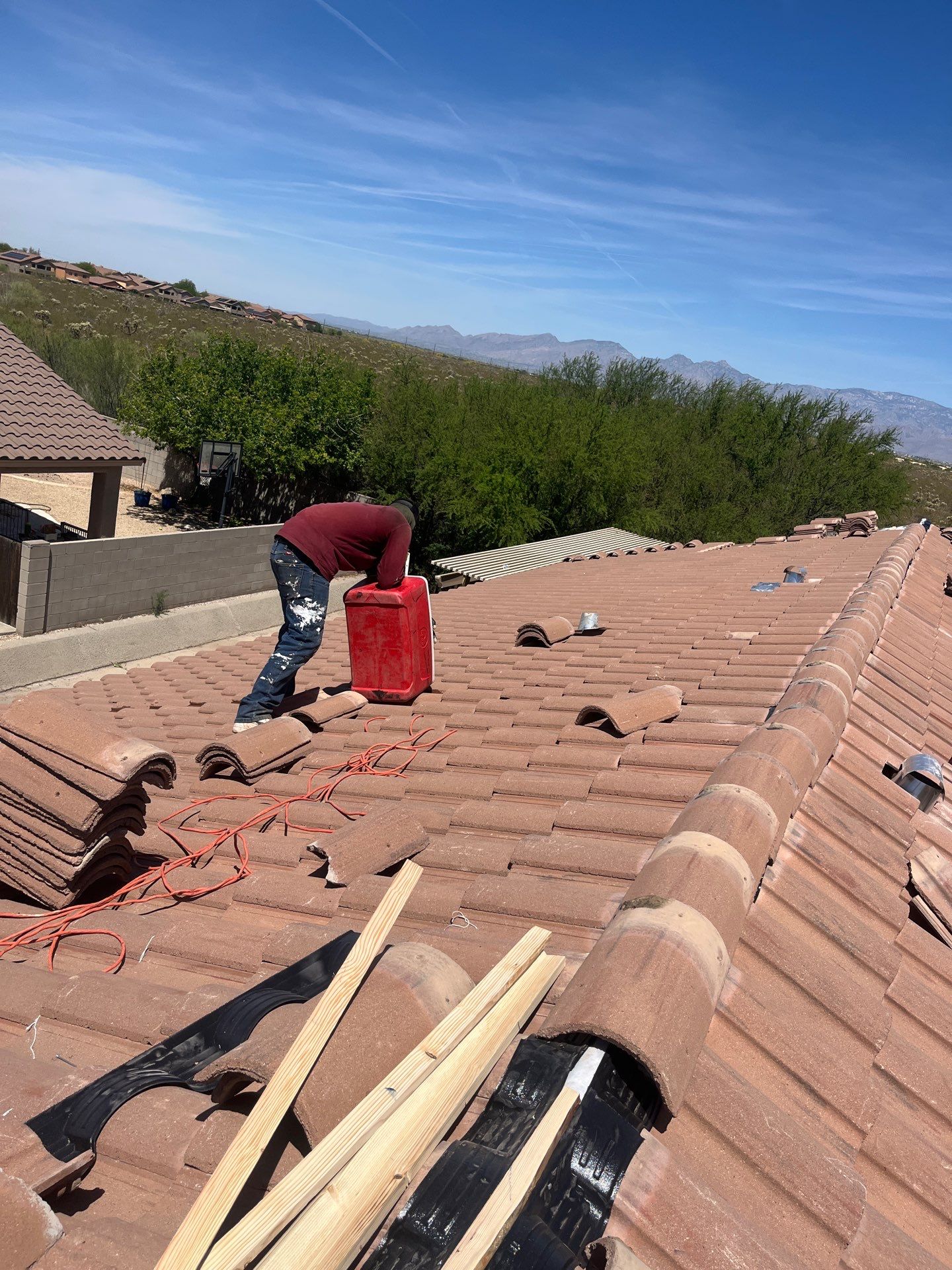 Re-Roof Tile Roof- Rita Ranch by West Coast Roofing AZ