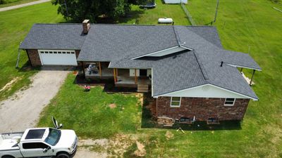 Residential Roof Replacement - Atlas Pinnacle Pristine w/ Scotchguard - Color Black Shadow 