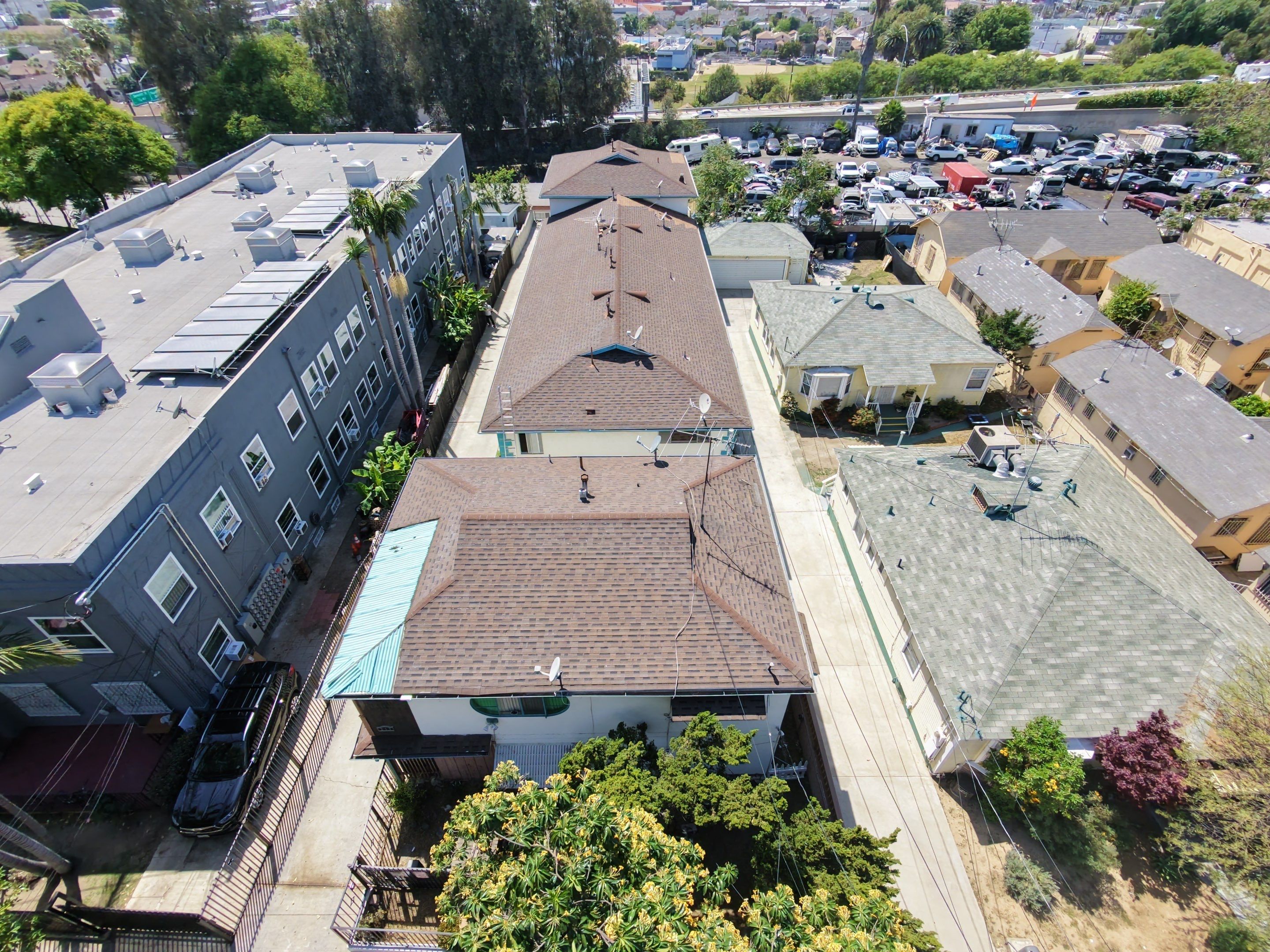 Apartment Building in East LA by Hull Brothers Roofing