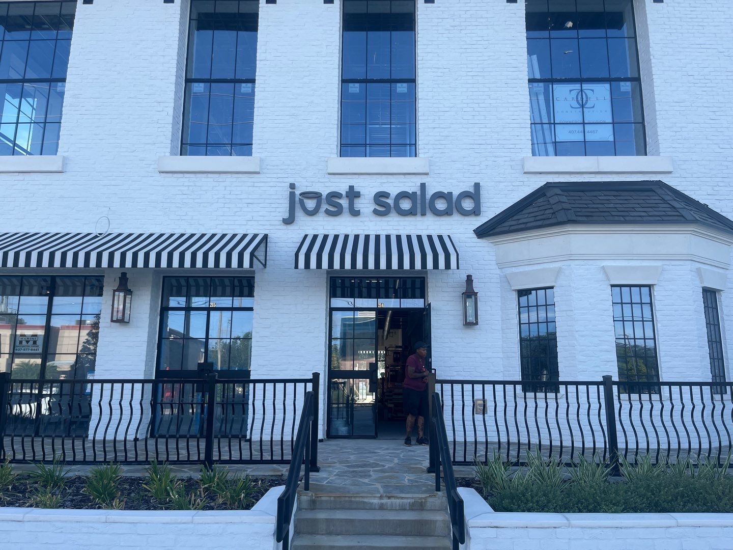 Channel Letters for Just Salad by SignCrafters