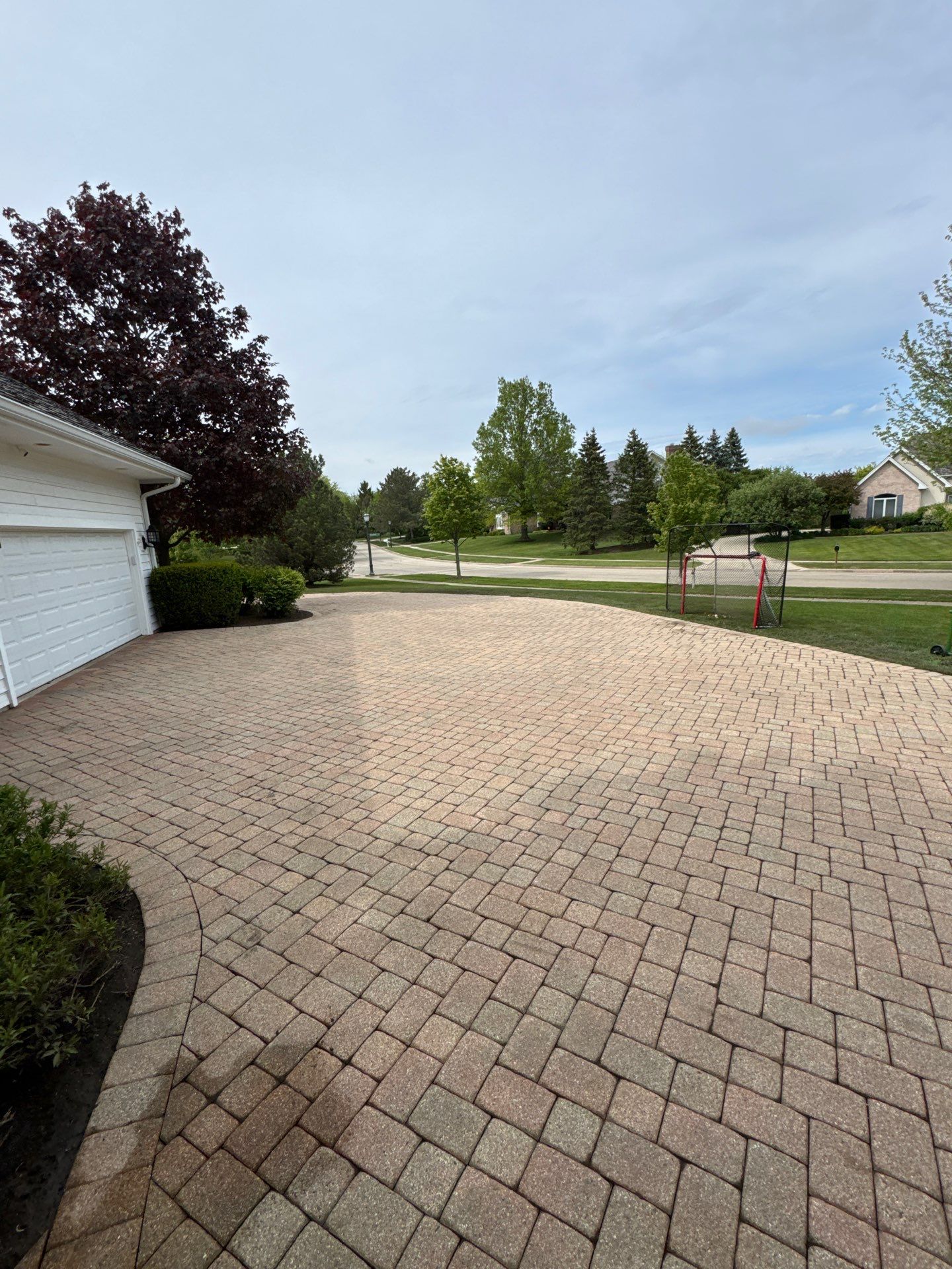 Project in Libertyville by Simmons Power & Soft Washing