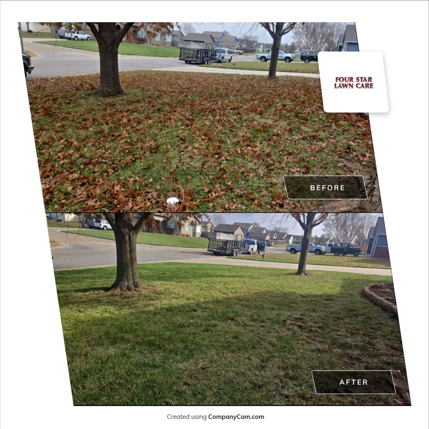 Project in Augusta by Four Star Lawn Care