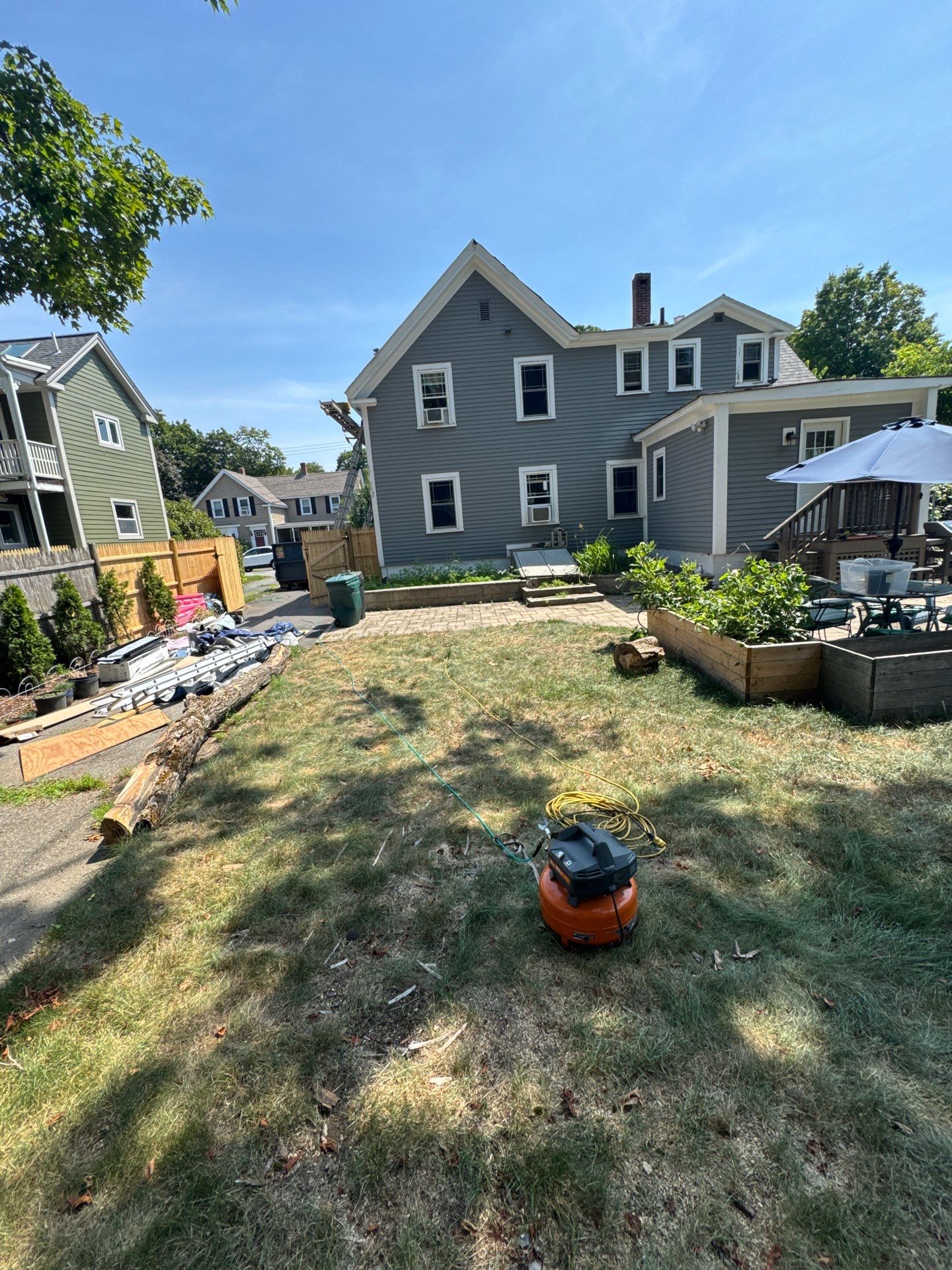 Full Roof Replacement + Custom Gutter Install | Onyx Black Finish by Mighty Dog Roofing of Greater Middlesex County