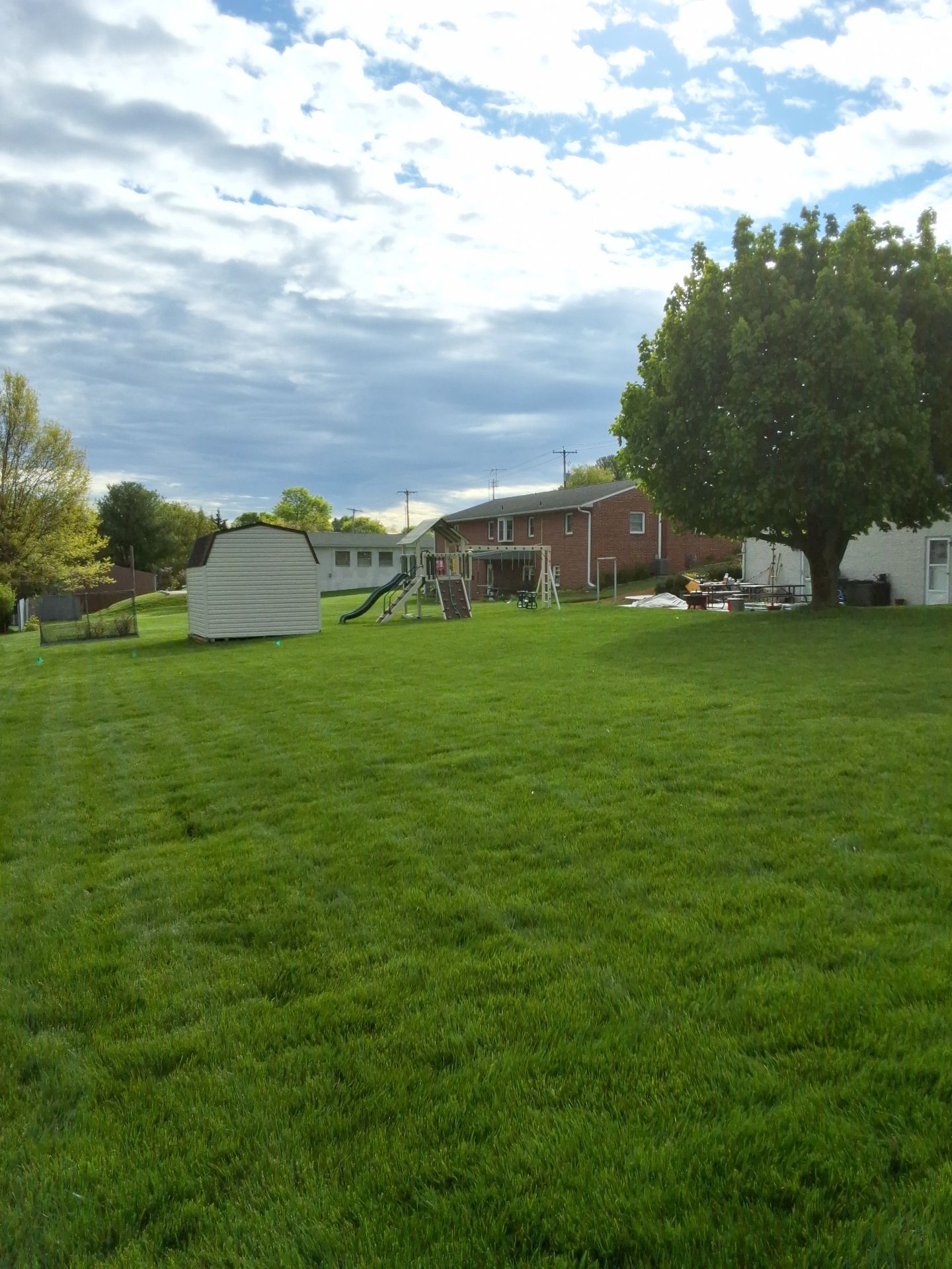 Picture Frame with Black Coated Wire by Kingdom Fence & Supply