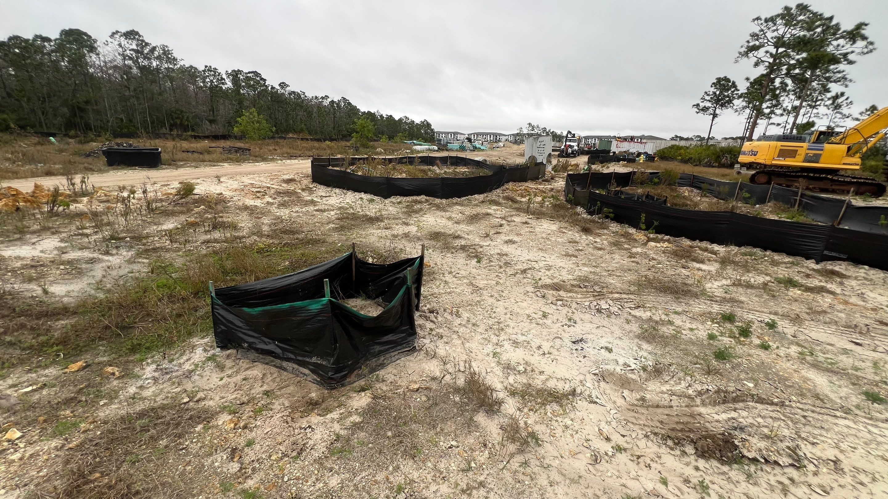 New Residential Construction Community Sewer System Cleaning by APS Power & Water