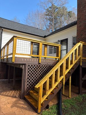 Deck using Wood Sealant