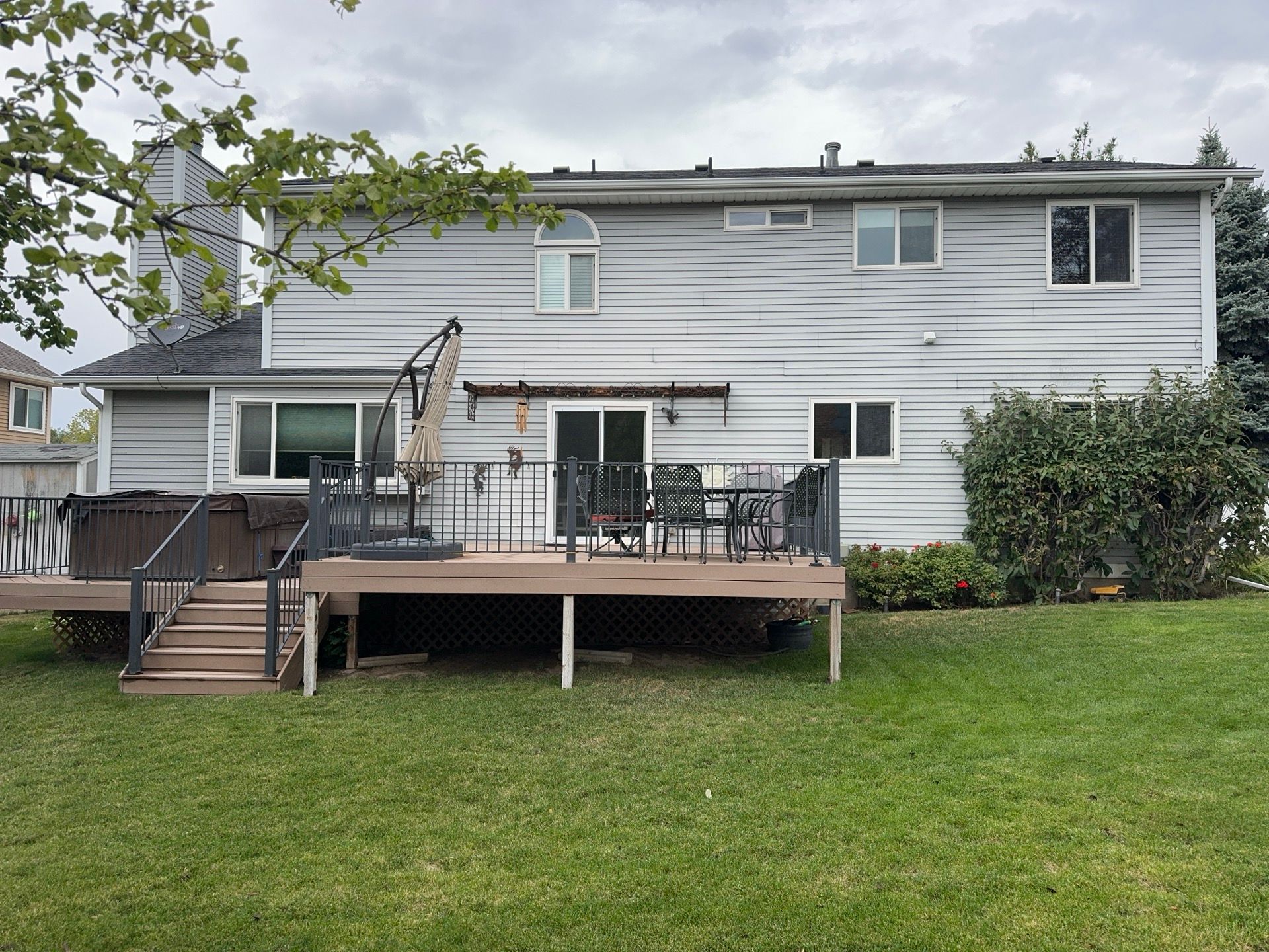 Sandy | Expansive Hardie Upgrade with Custom Accents | Iron Gray by Ideal Siding Utah