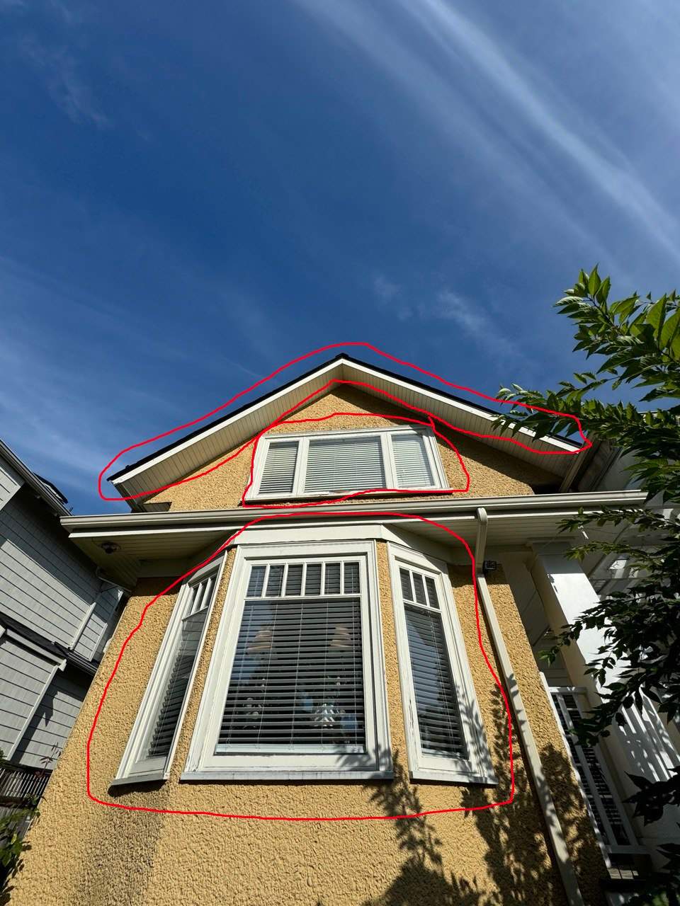Fascia & Trim Painting - 25th st-  West Vancouver by YVR Construction Group