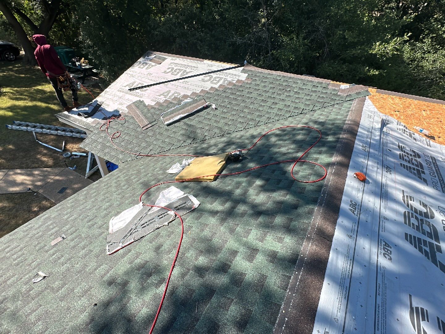GAF HDZ - Hunter Green by Elite Roofing LLC
