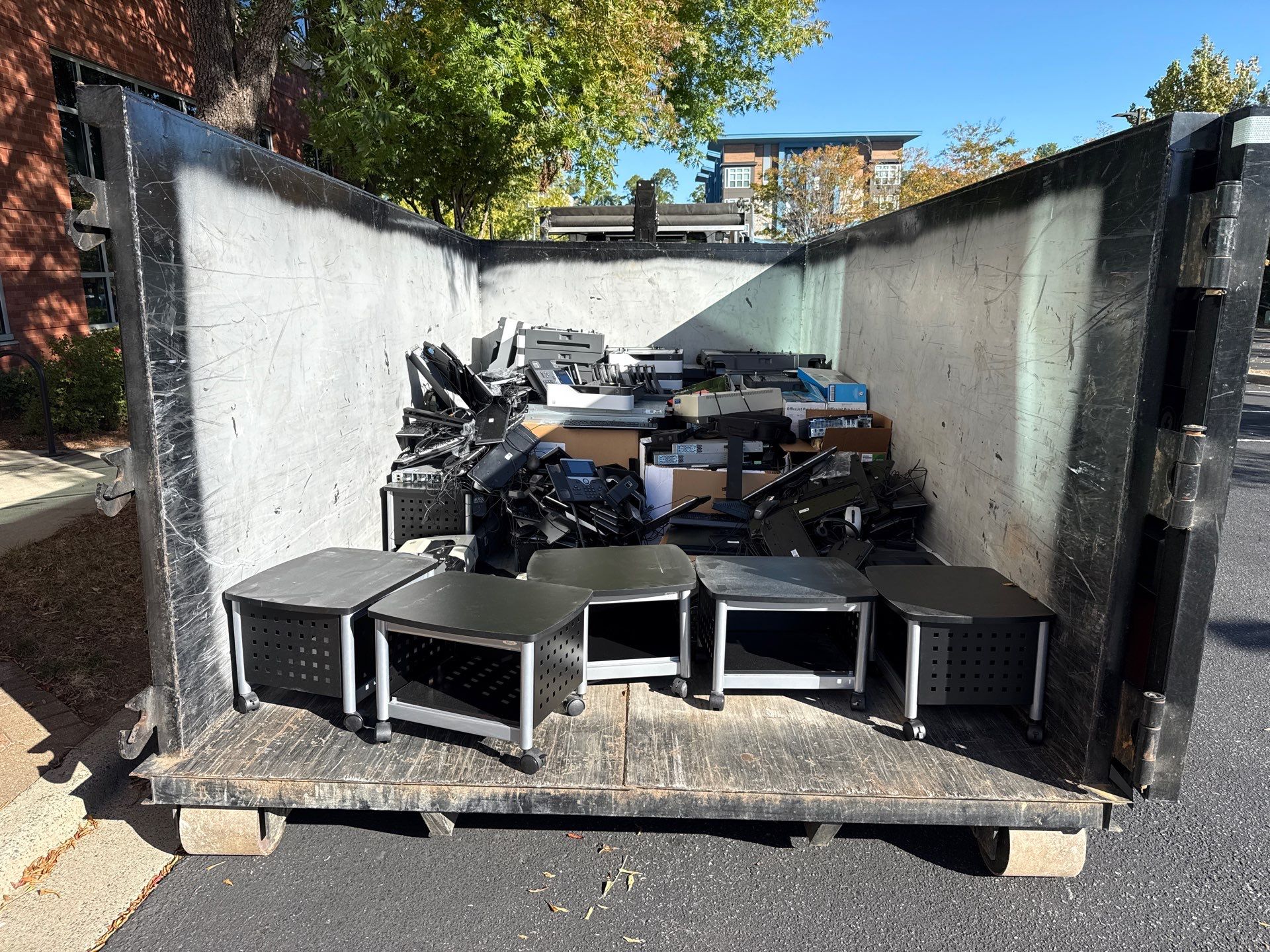 Project in Charlotte by Badger Hauling