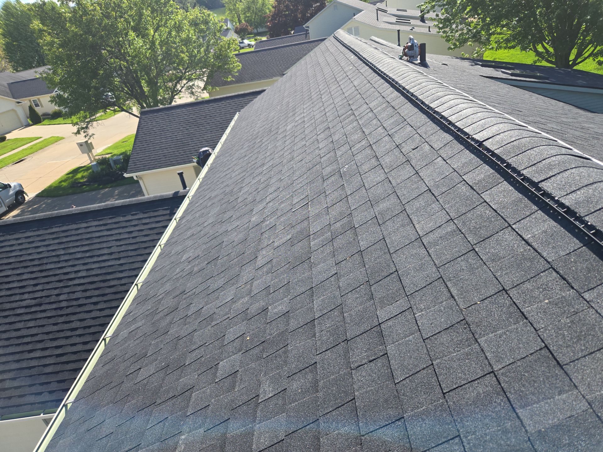 Atlas Pinnacle, Color, Black Shadow, Drip Edge, Color, Black by Eagle Eye Roofing