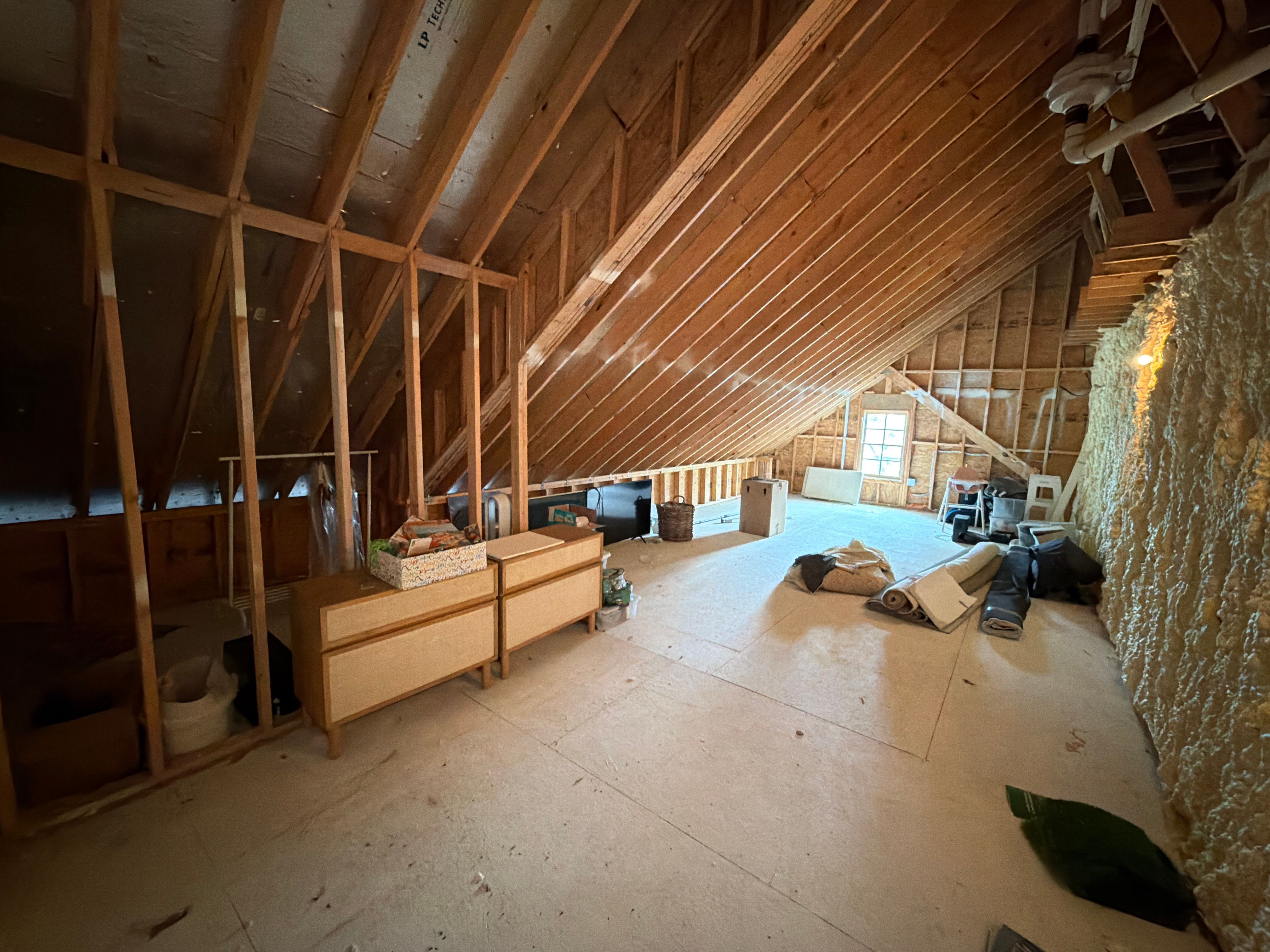 Attic Finishing in Nashville by Music City Improvements