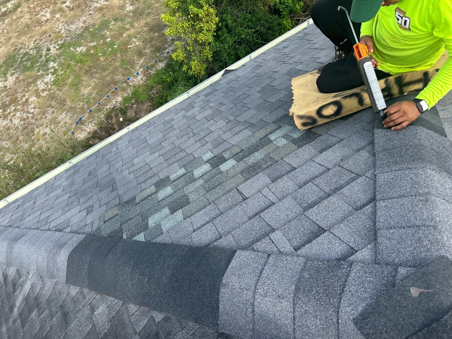 Residential Roofing Repair using Owen's Corning Duration (Lifetime) Shingles by Roof Repair Company