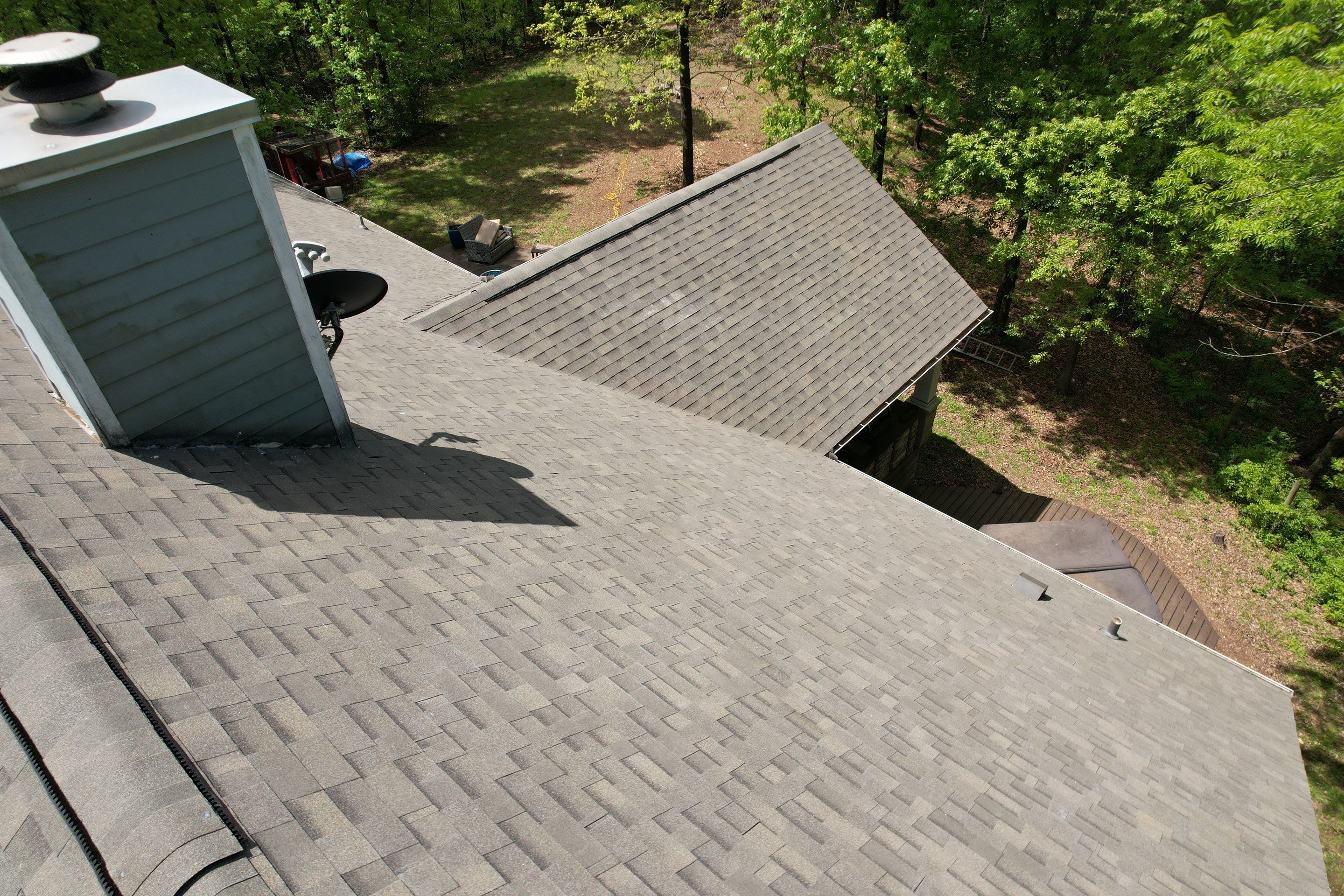 Residential Shingle Reroof using Malarkey Vista by Hostetler Roofing