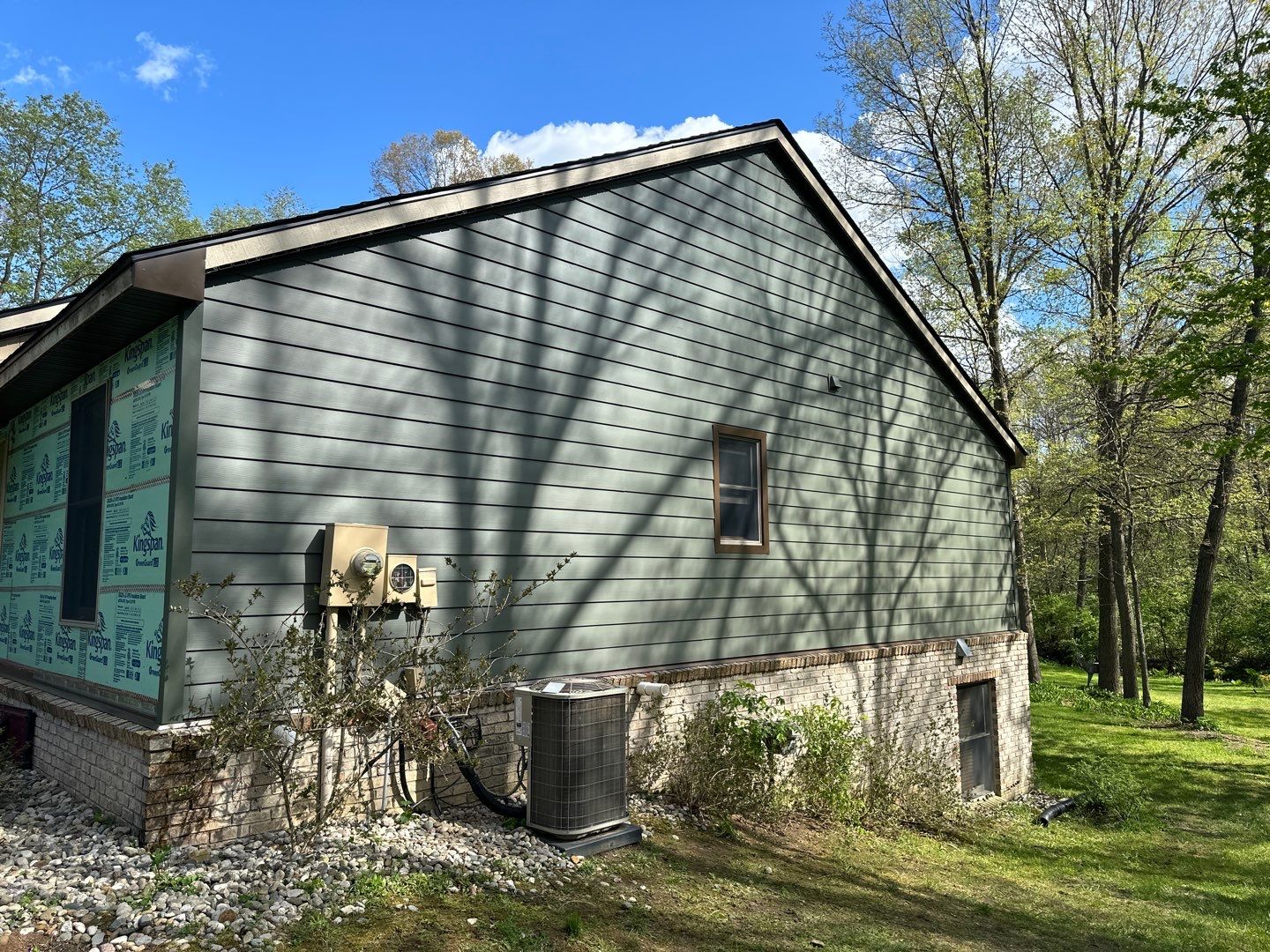 Siding Replacement using Alside S7 Cedar Mill Grain Composite by 180 Contractors