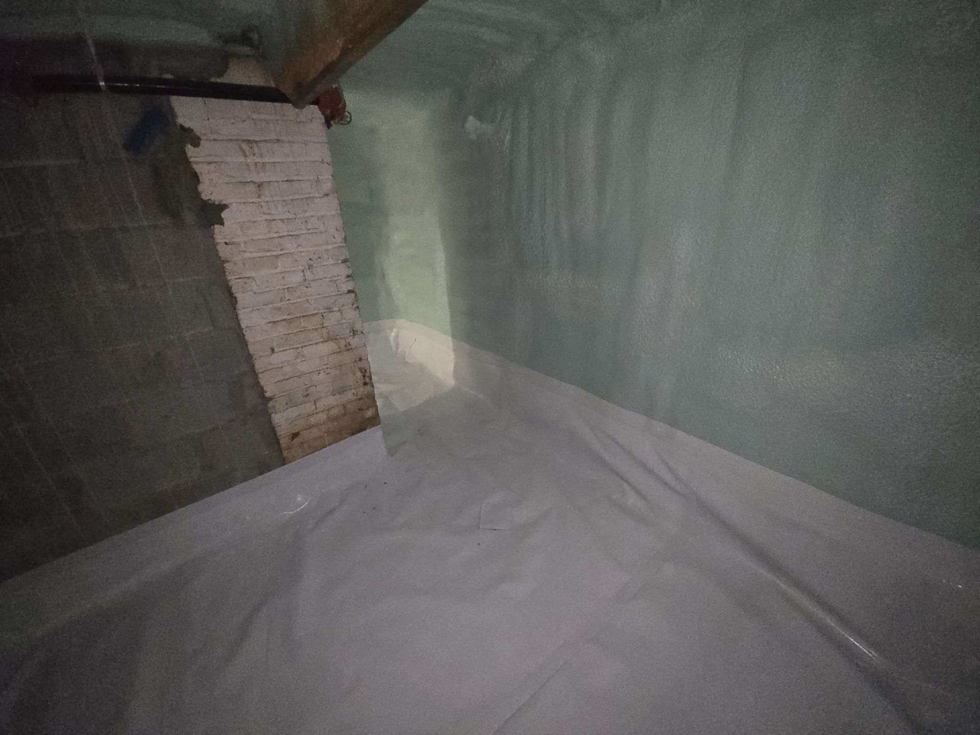Crawl Space Encapsulation using Closed Cell Spray Foam by NYS Foam & Energy