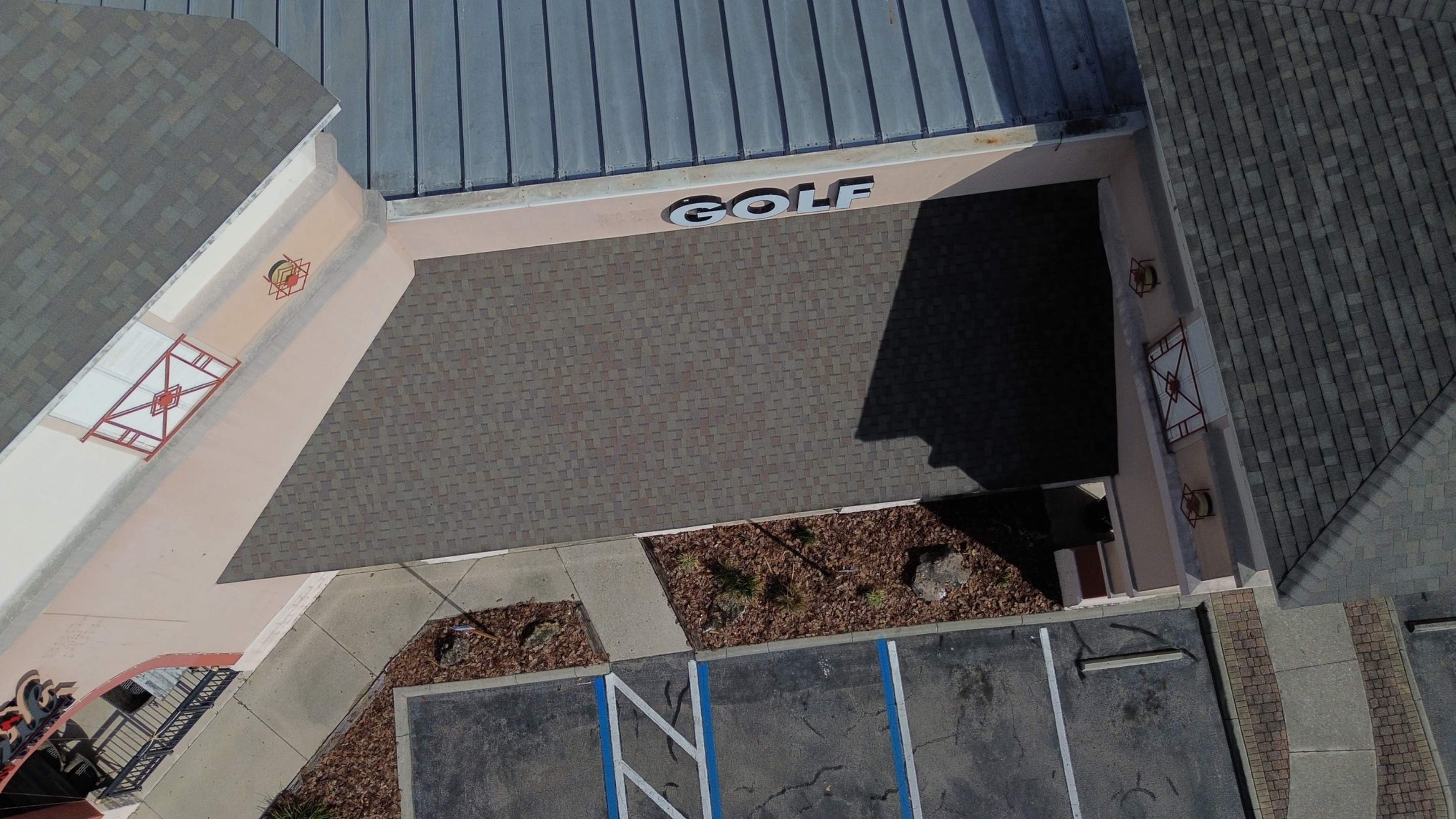 Reroofing a Commercial Building on Archer Road Gainesville, FL by Brehm Roofing