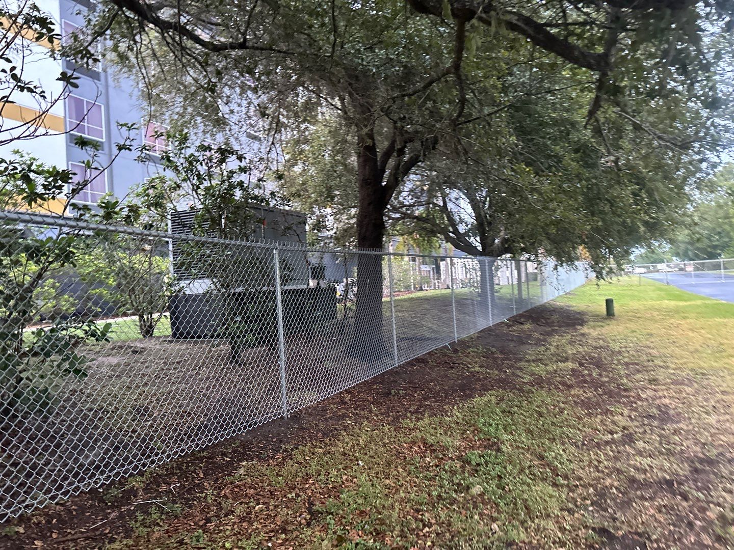 Commercial Chainlink Perimeter Fence Installation  by Asap fence and gates, LLC