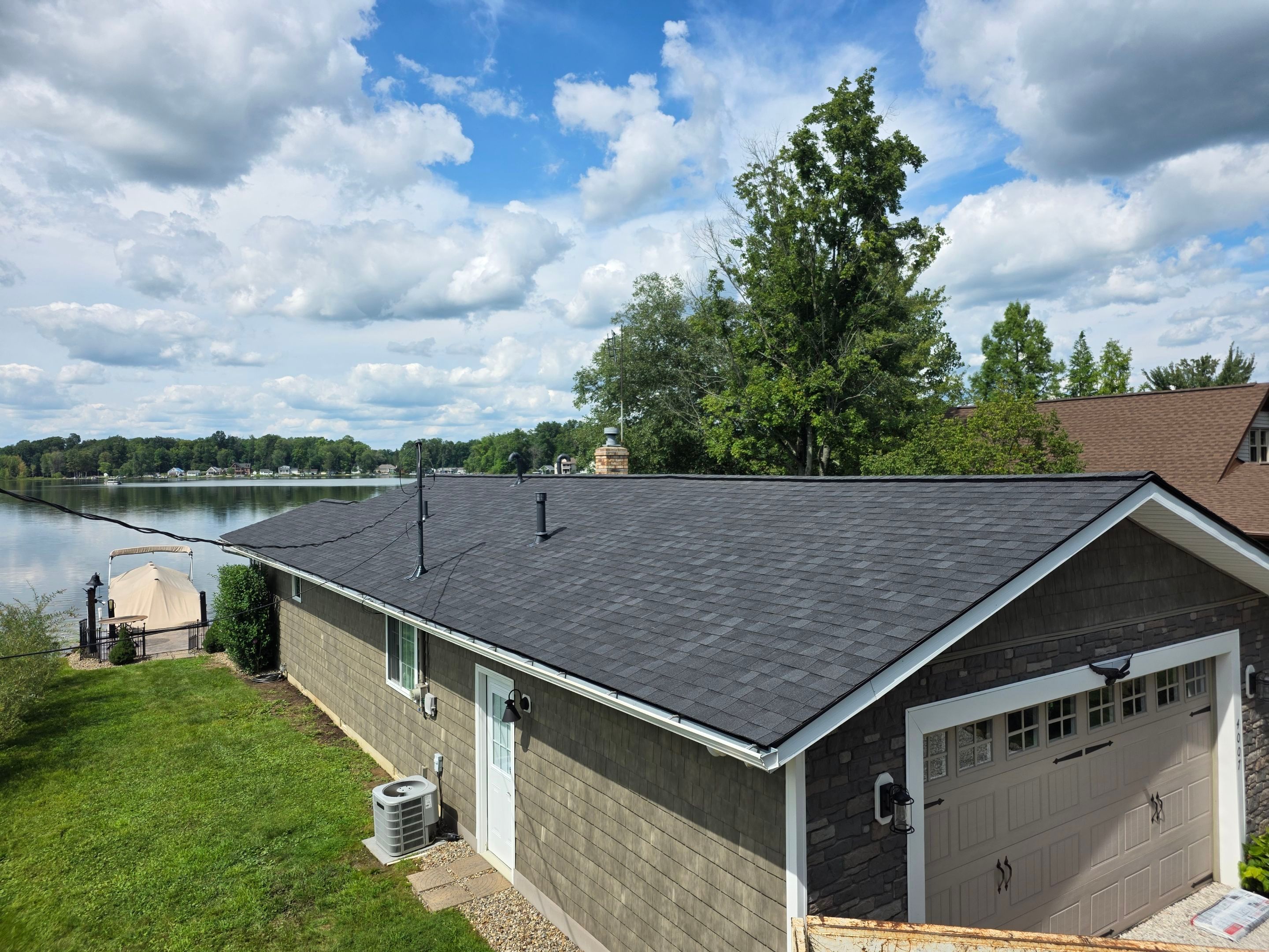 Andrea Z: Atlas Pinnacle, Color, Black Shadow, Drip Edge, Color, Black by Eagle Eye Roofing
