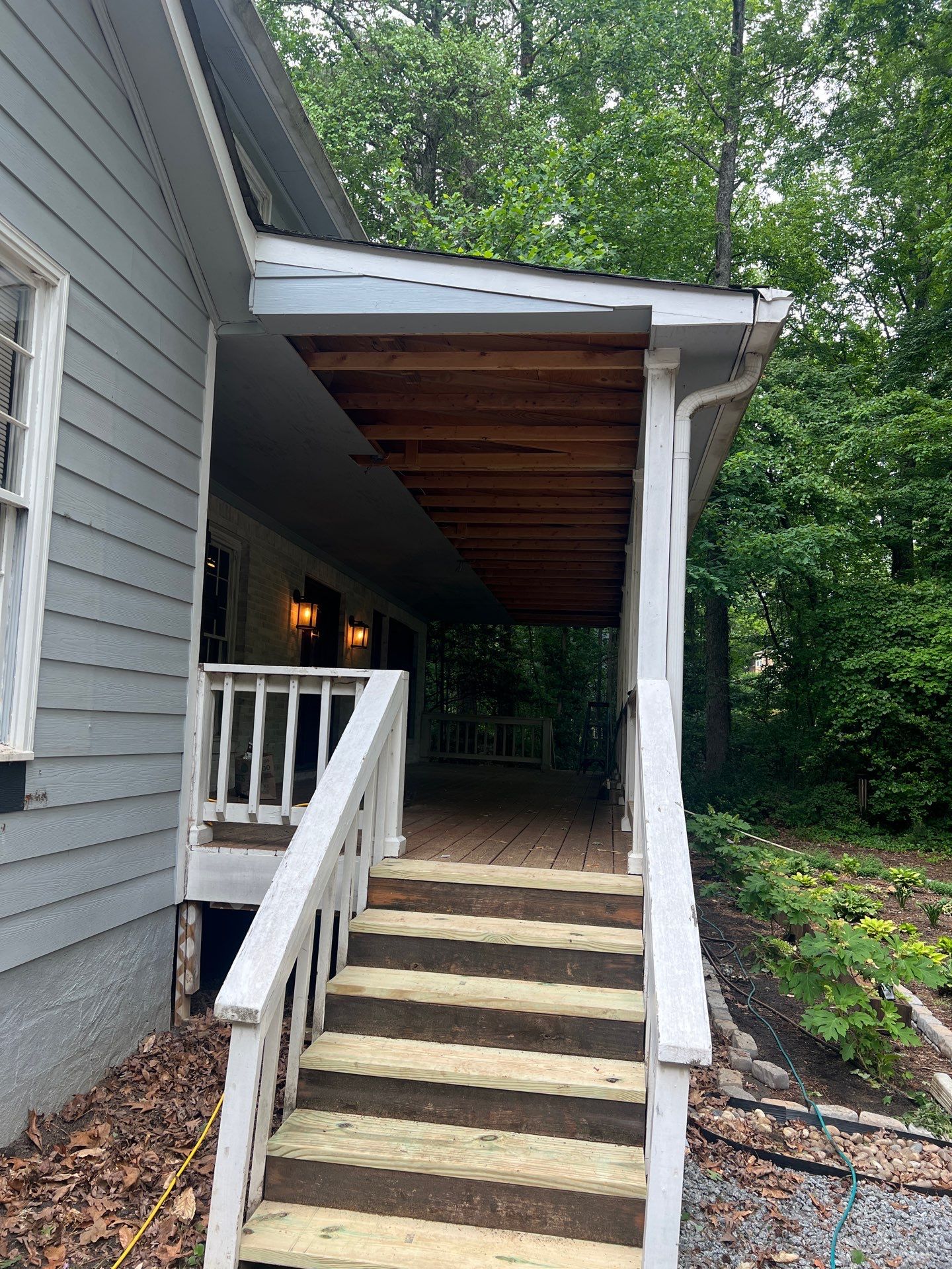 Custom Deck Construction and Exterior Painting Transformation in Kennesaw by Swift Home Renovations