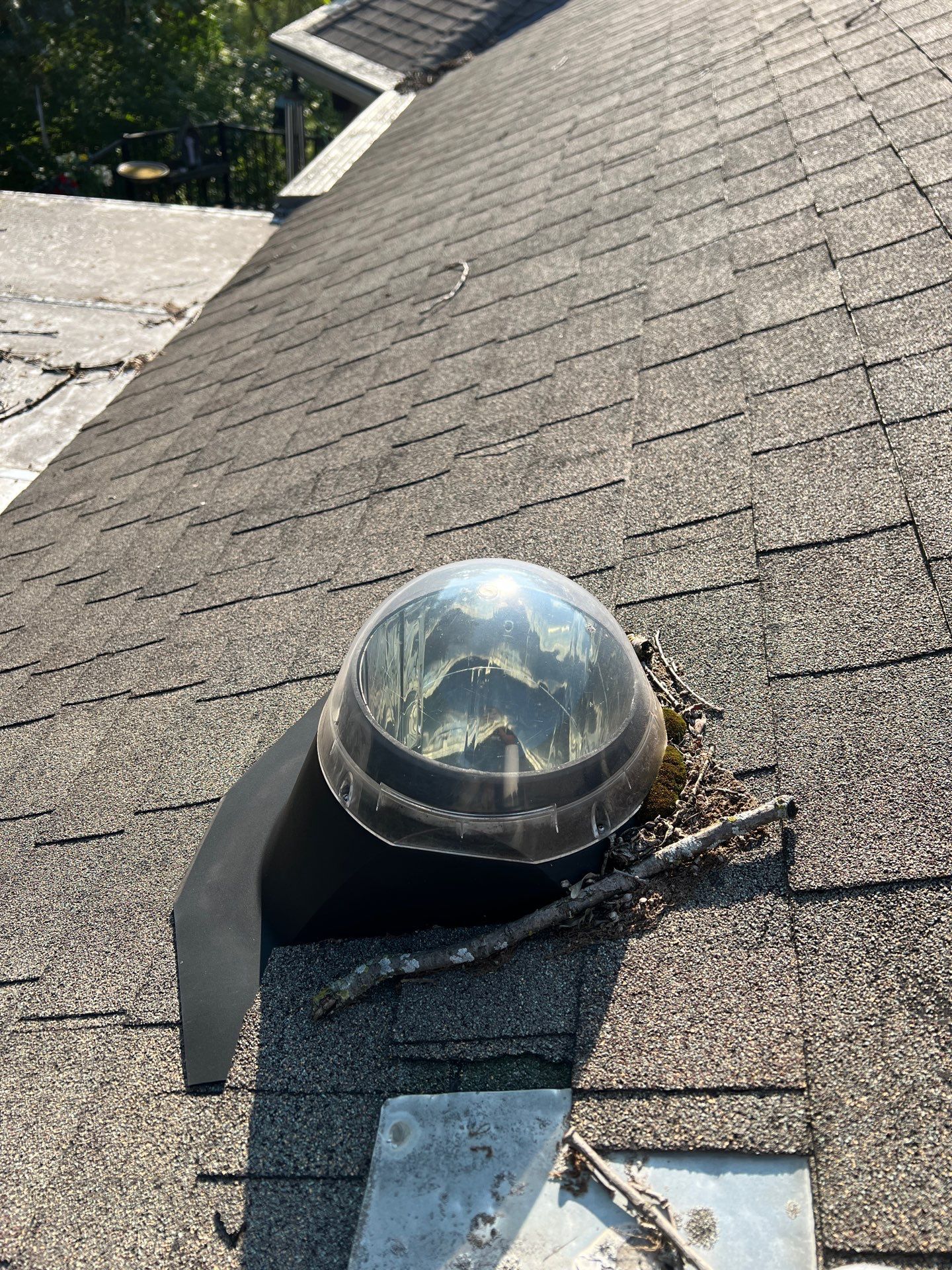 Residential Roof Installation in Sheboygan Falls, WI: GAF Timberline Natural Shadow Shingles & Rain Drop Gutter Protection by Gellings Roofing and Siding LLC