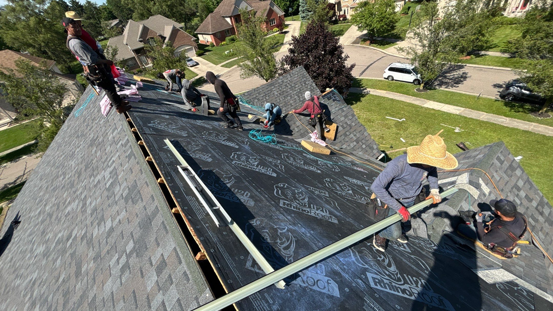 Roof Replacement using Owens Corning Duration by 180 Contractors