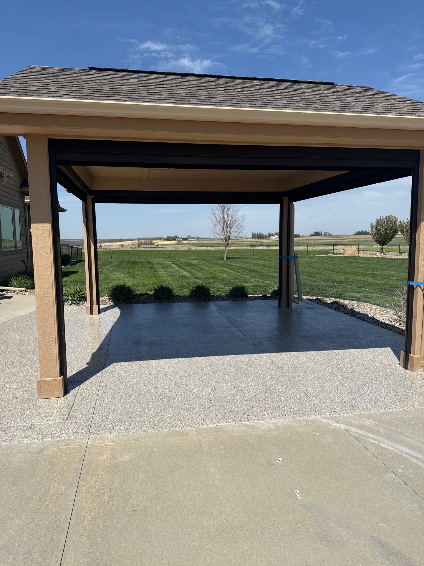 Winterset, IA Patio and Garage Bundle by Revival Concrete Coatings