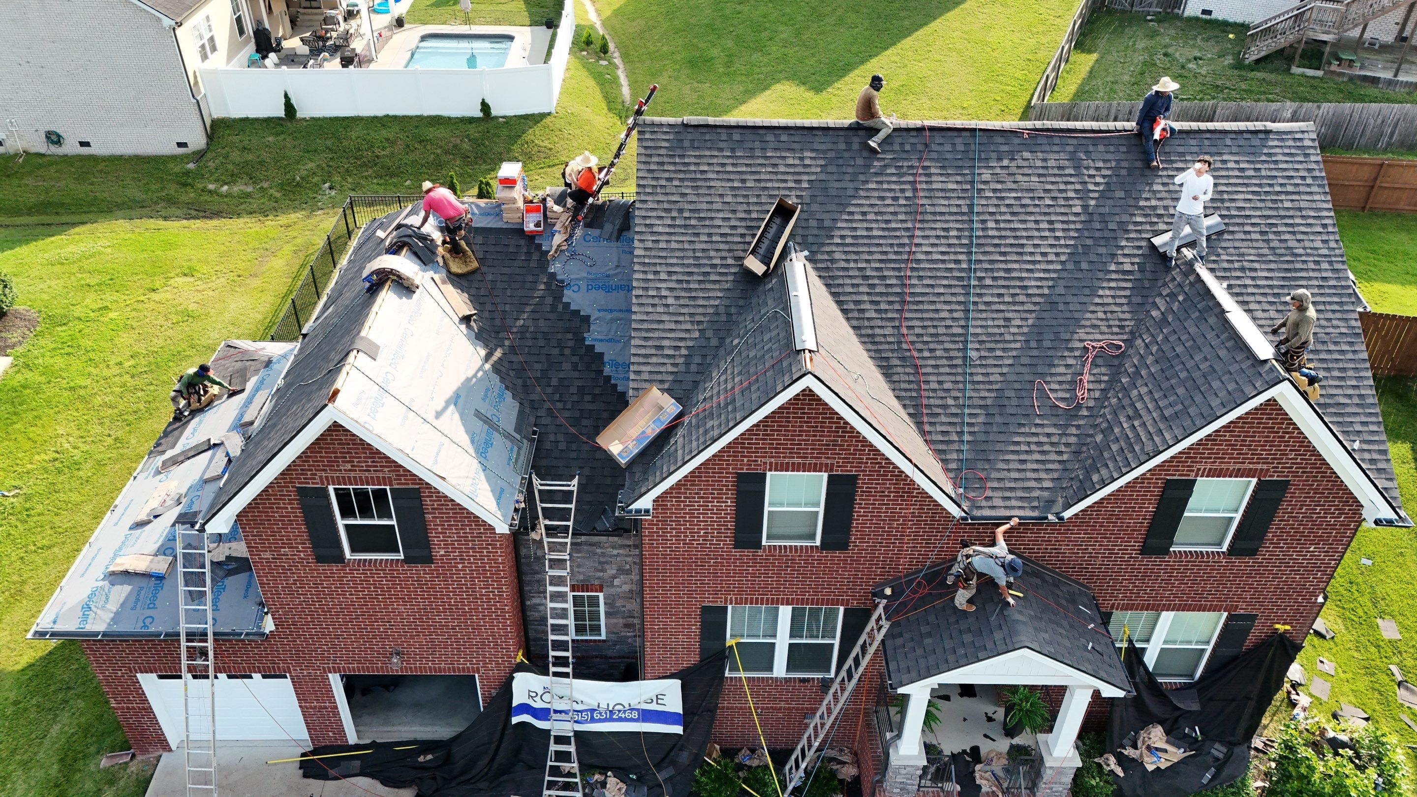Espresso Re-Roof by Royal House LLC