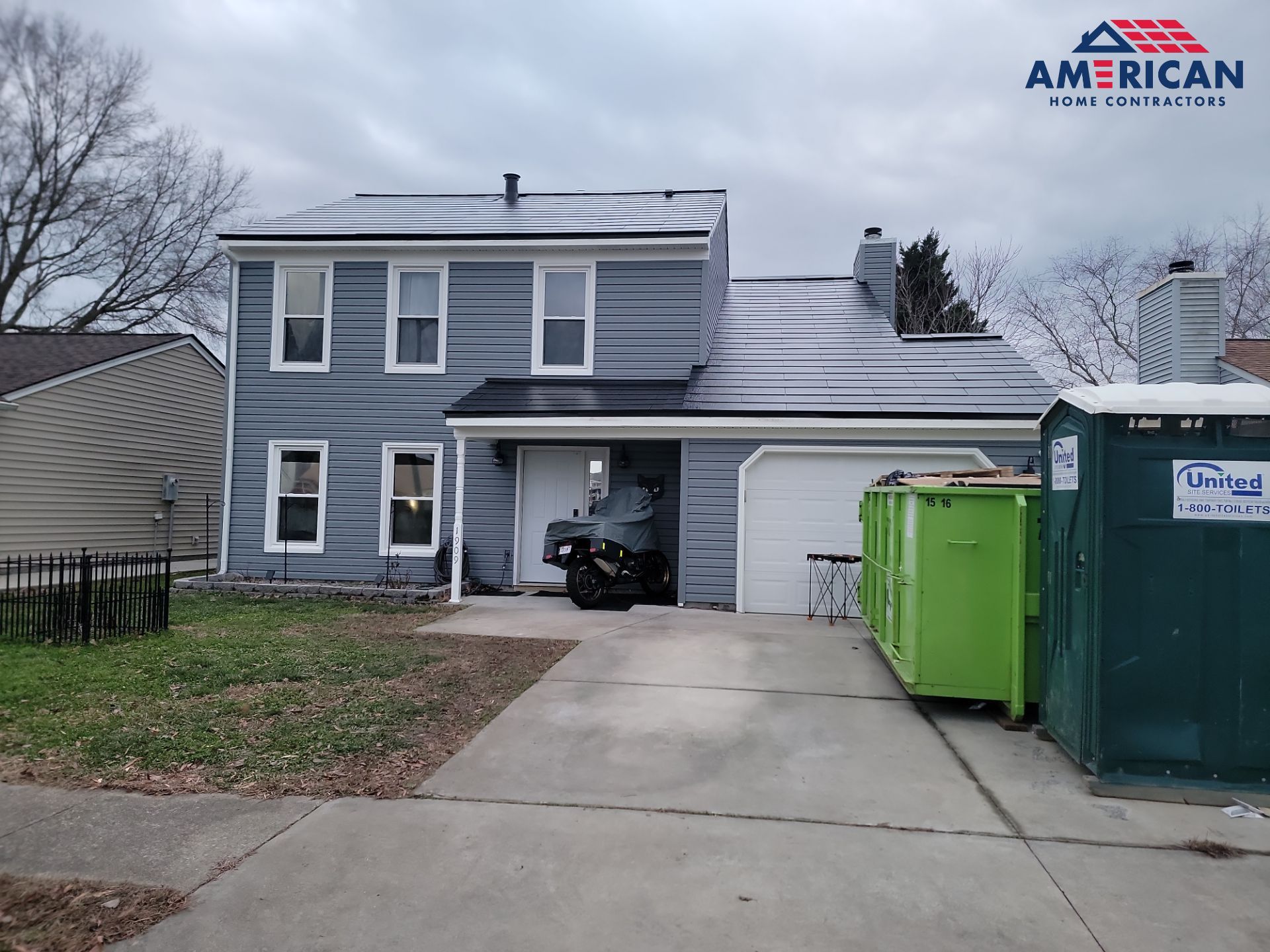 Tesla Solar Roof + Powerwall in Virginia Beach, VA by American Home Contractors