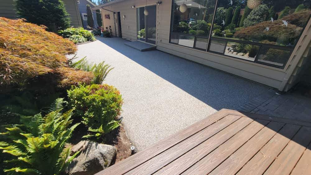 Monticello Sanctuary: A Patio of Refined Tranquility by Concrete Coating Experts Inc.