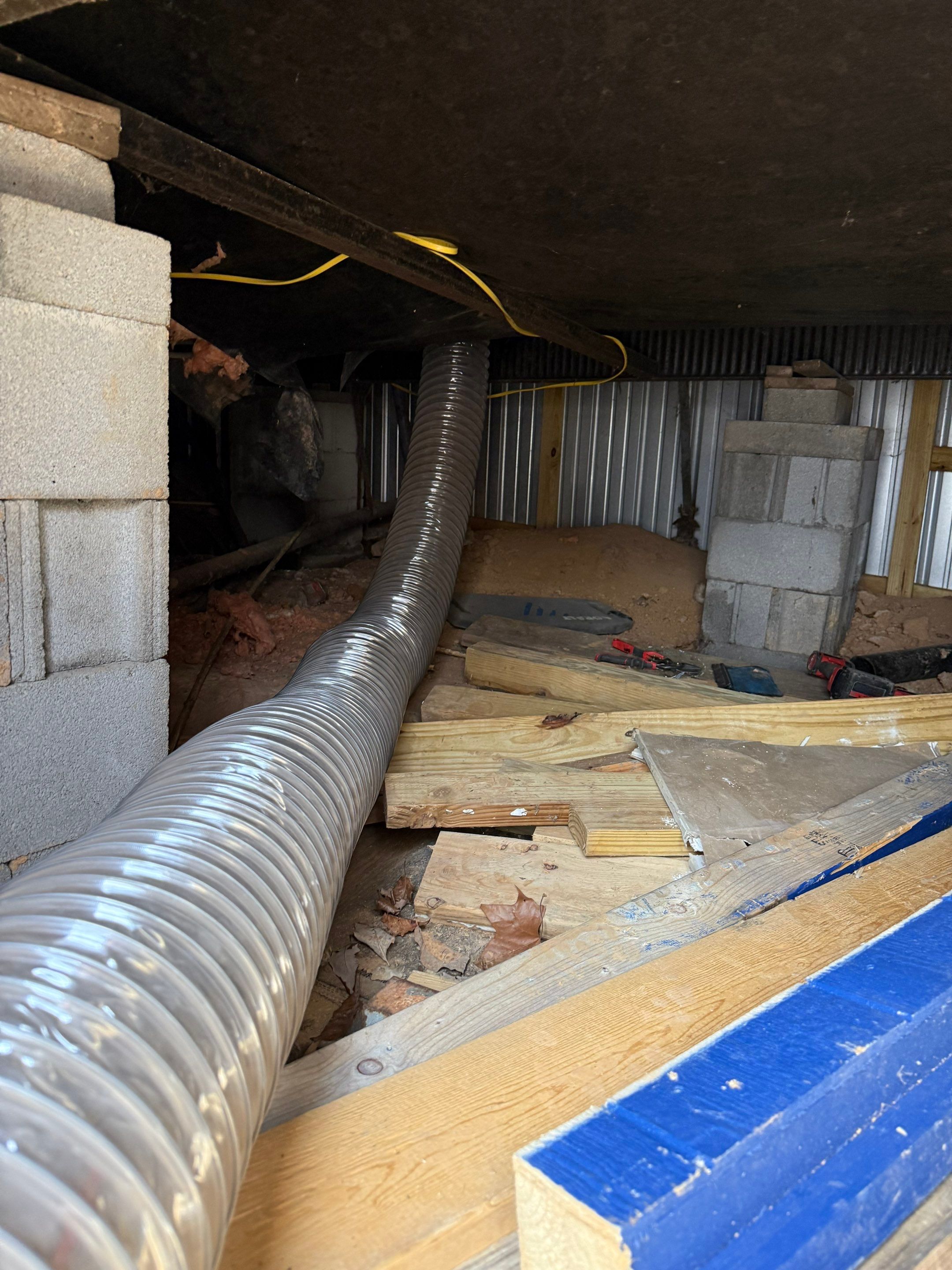 Duct Cleaning and System Install in Harrisonburg by Elemental Heating and air conditioning LLC