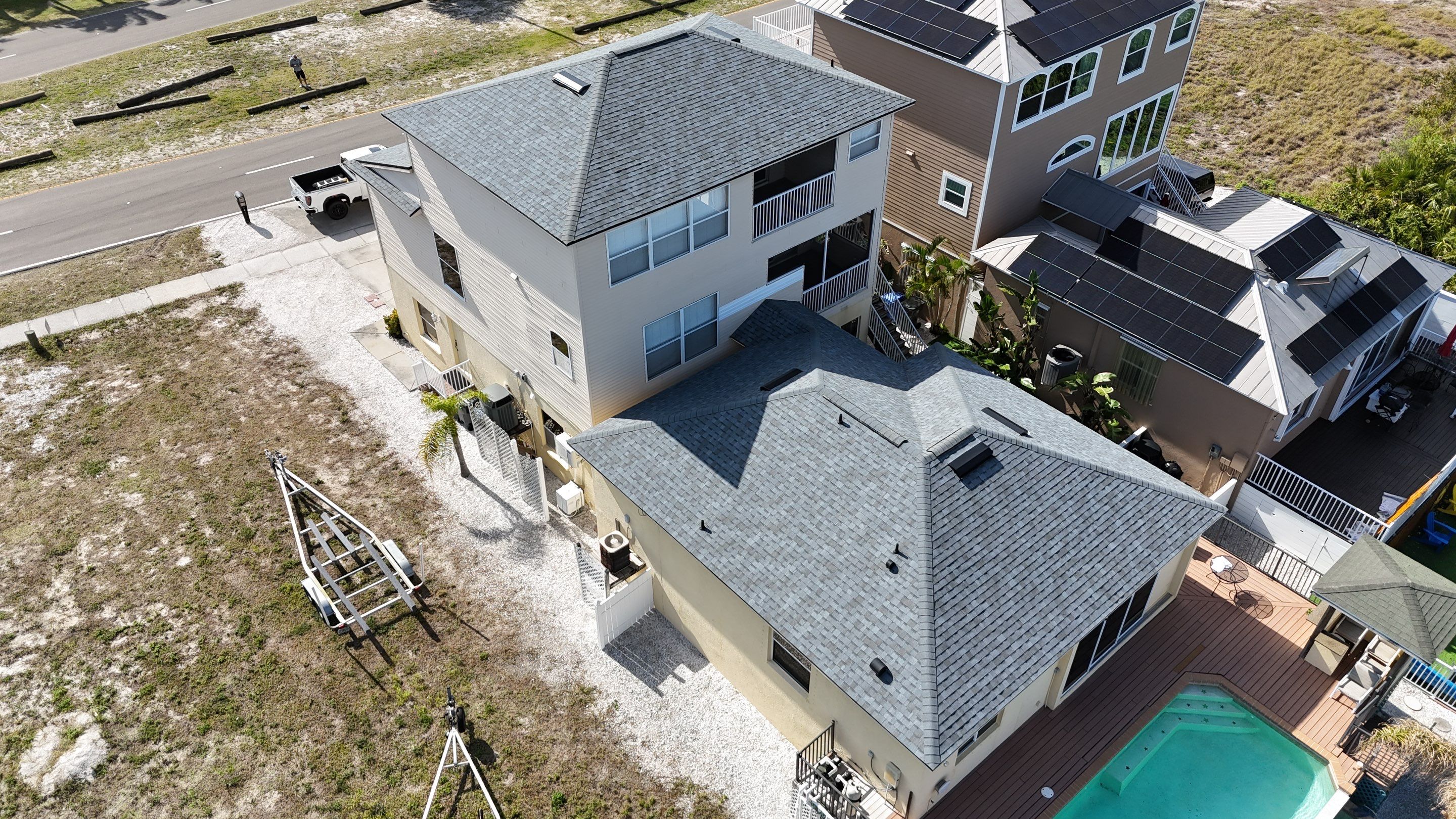 Roof Replacement in Apollo Beach, FL by Steadfast Roofing 