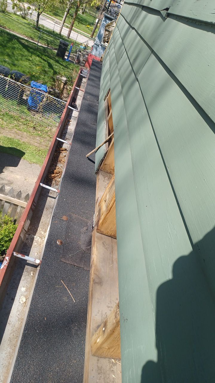 Roof Damage using structual repair and remodel by Absolute Roofing and Construction