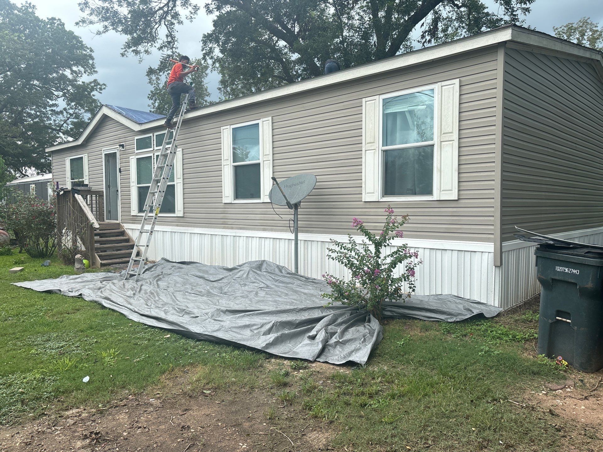 Residential Roofing Installation using Owen's Corning Duration (Lifetime) Shingles by Roof Repair Company