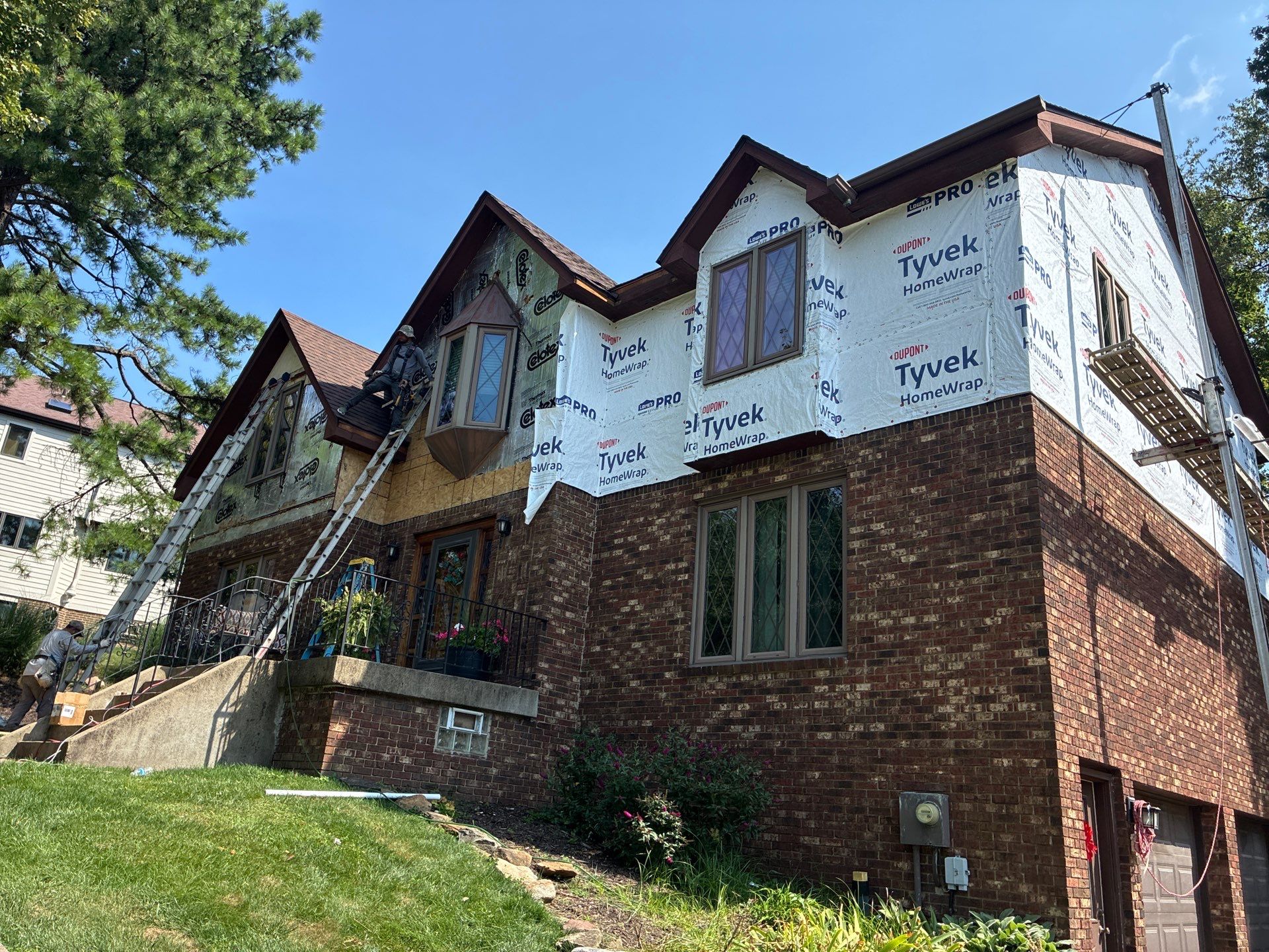 James Hardie Tudor Home Renovation by Ideal Siding Pittsburgh