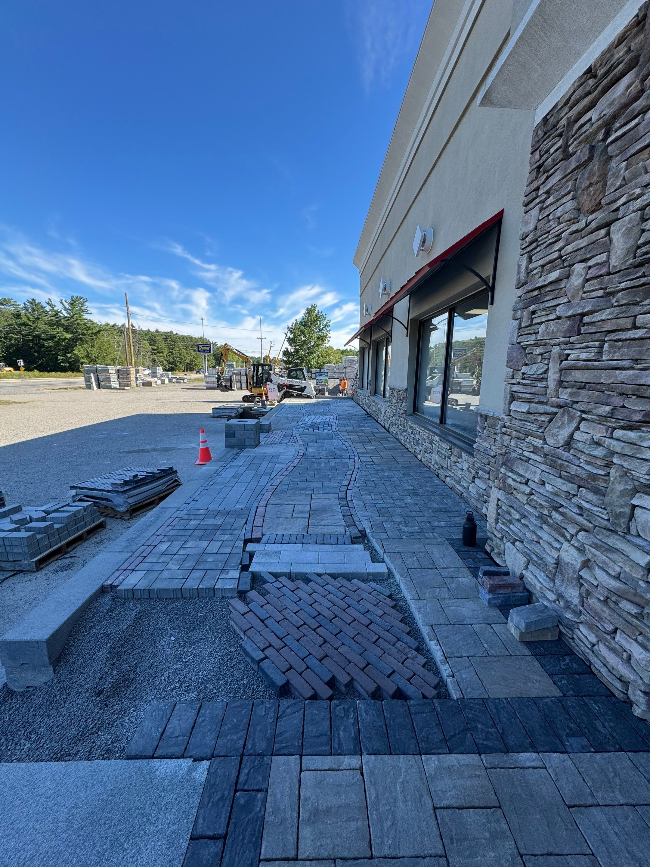 Project in Kittery, Maine by RD outdoor Landscape Services