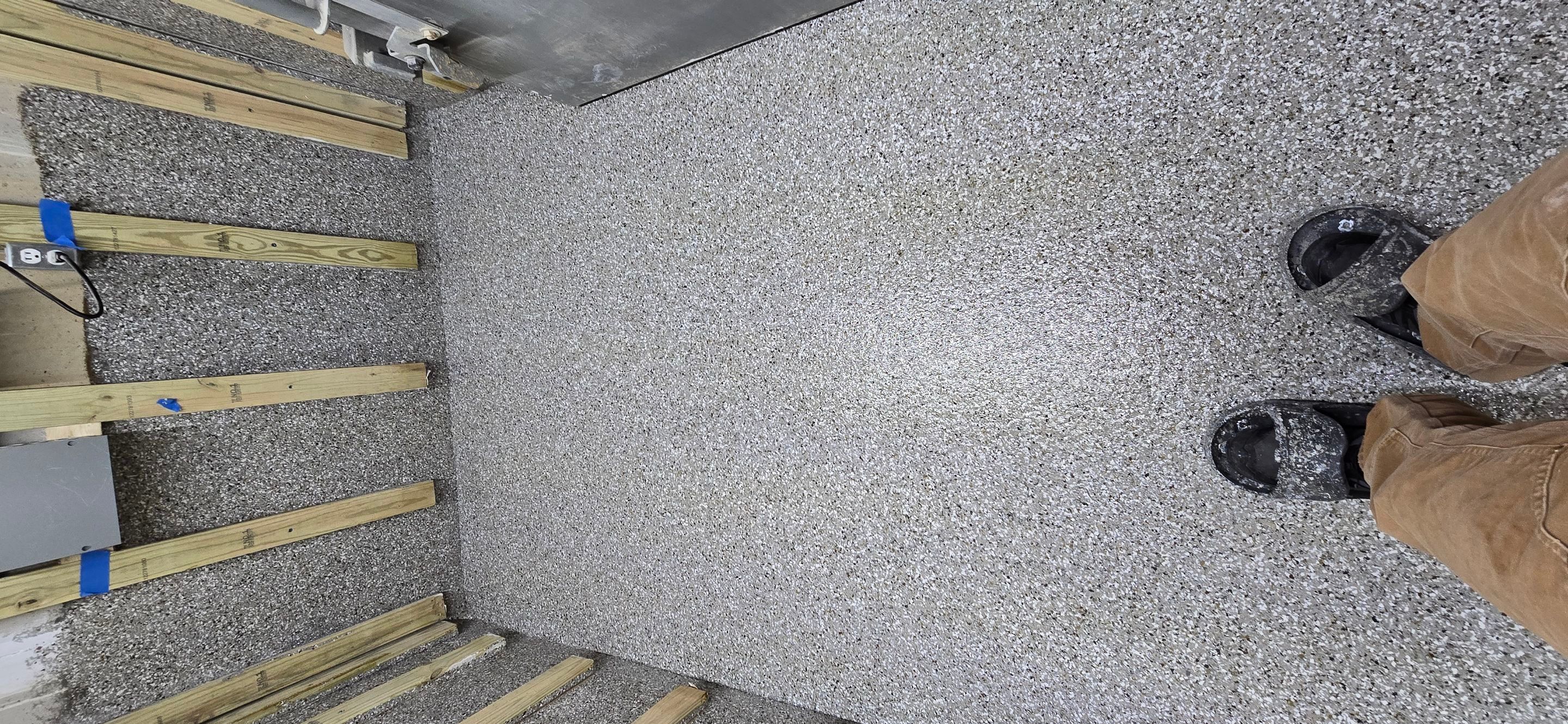 Bunker using Creekbed by Elite Floor Solutions
