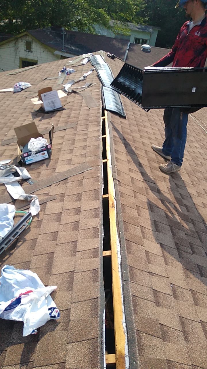 Residential Roofing Installation using Roof Replacement by American Roofing & Construction LLC