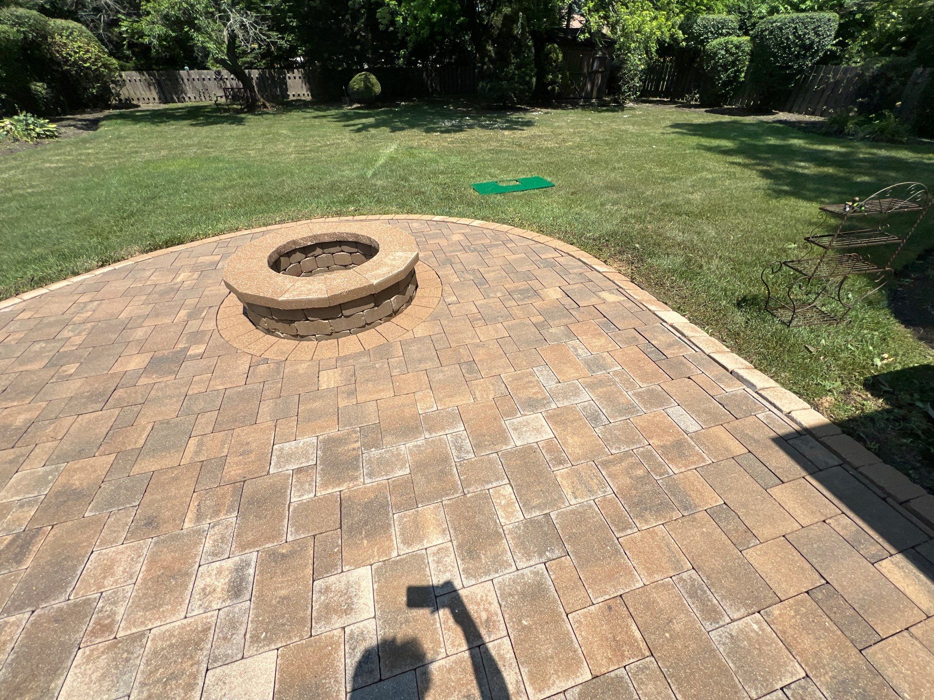 Brick Paver cleaning and sealing by Northern Power Washing LLC.