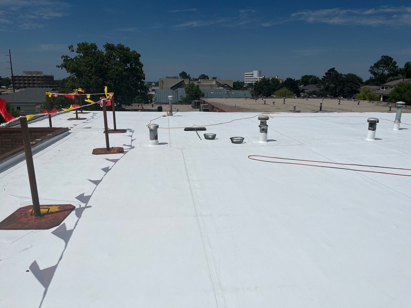 TPO Project in Tulsa by Decor Roofing & Restoration