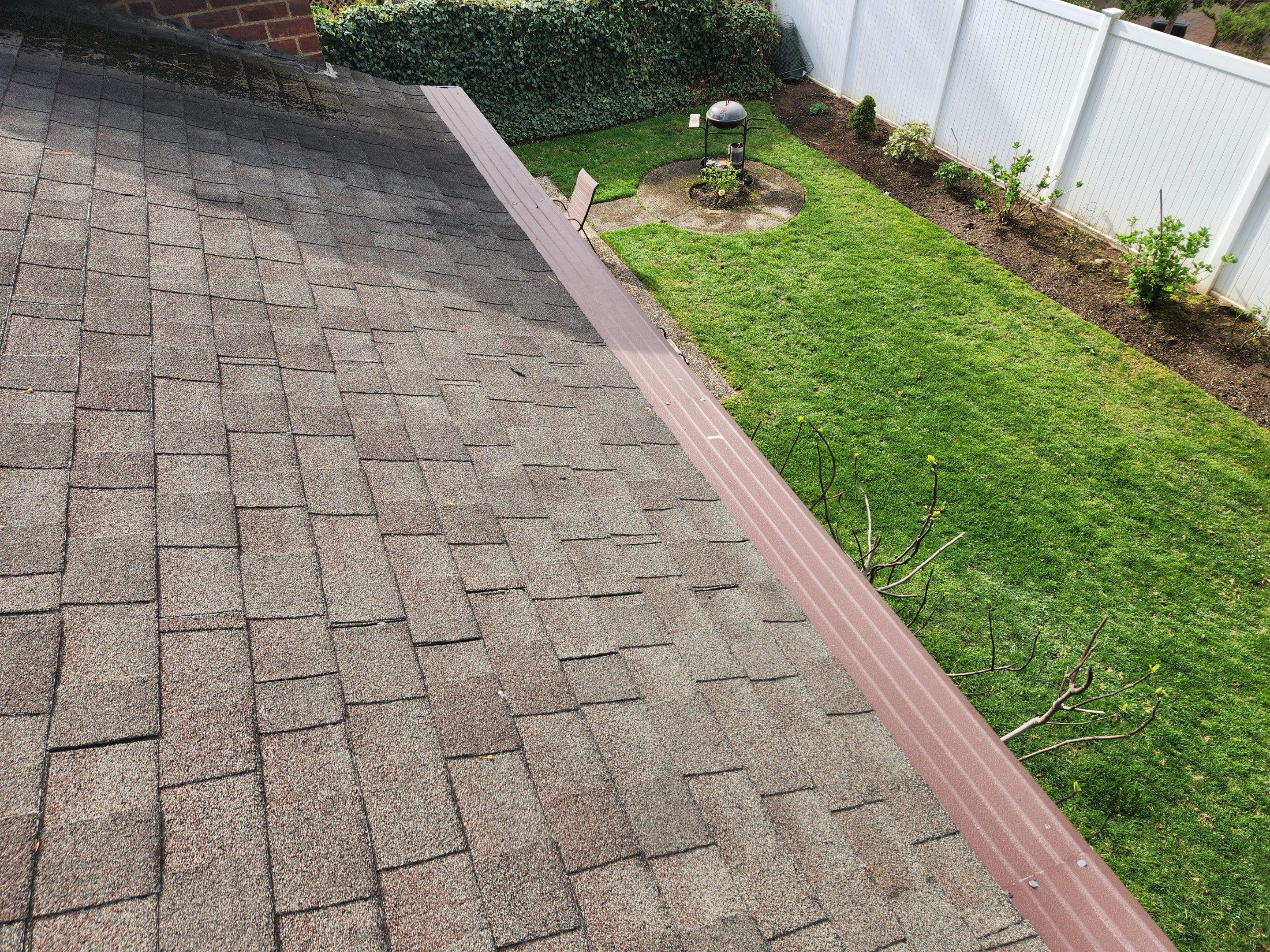 New Gutter & Fascia Wrap by Island Roofing Inc.