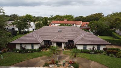 Residential Roofing Installation using Eagle Roofing Tile
