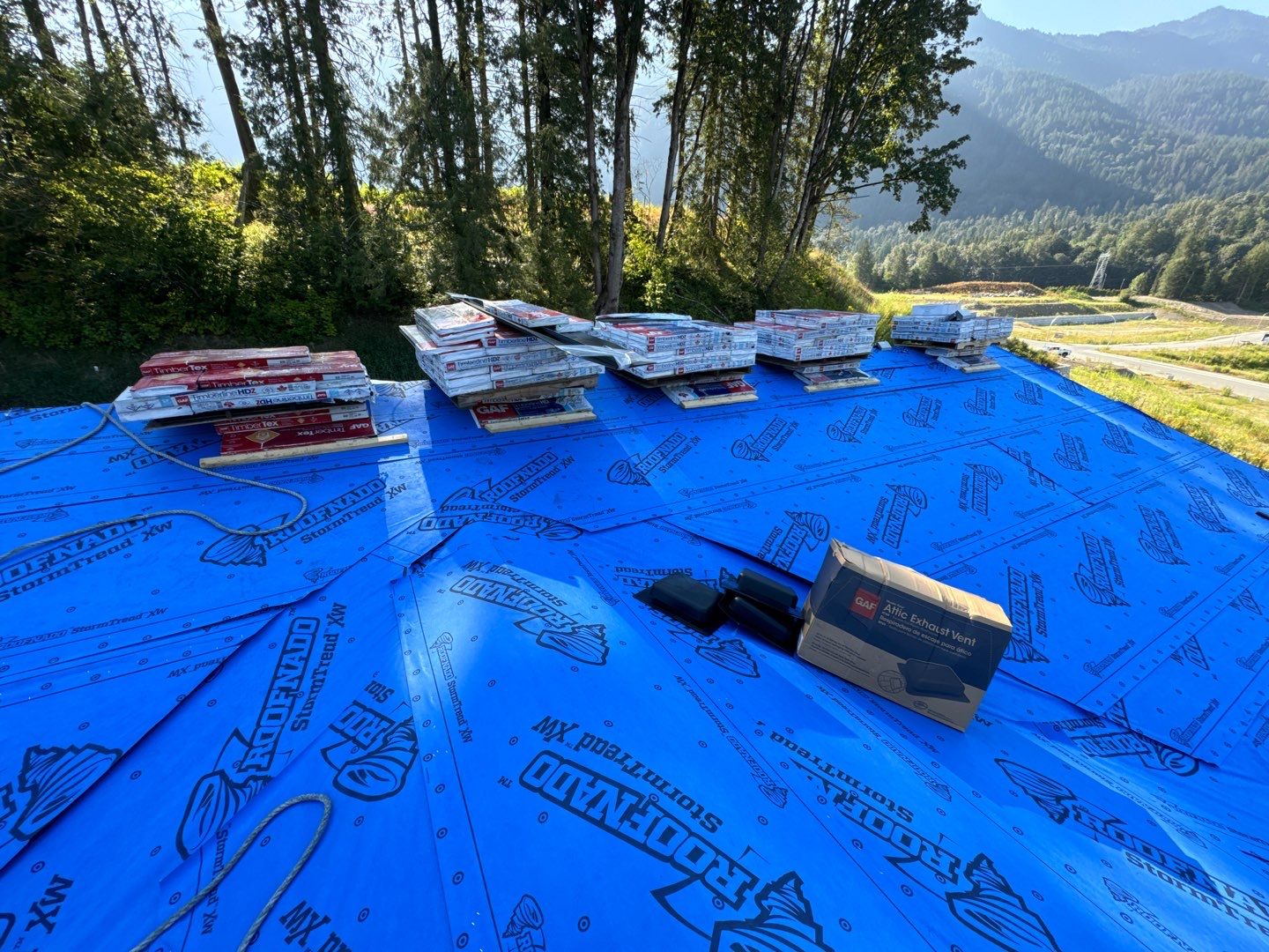 Residential Roofing Installation  by Top Notch Roofing Inc